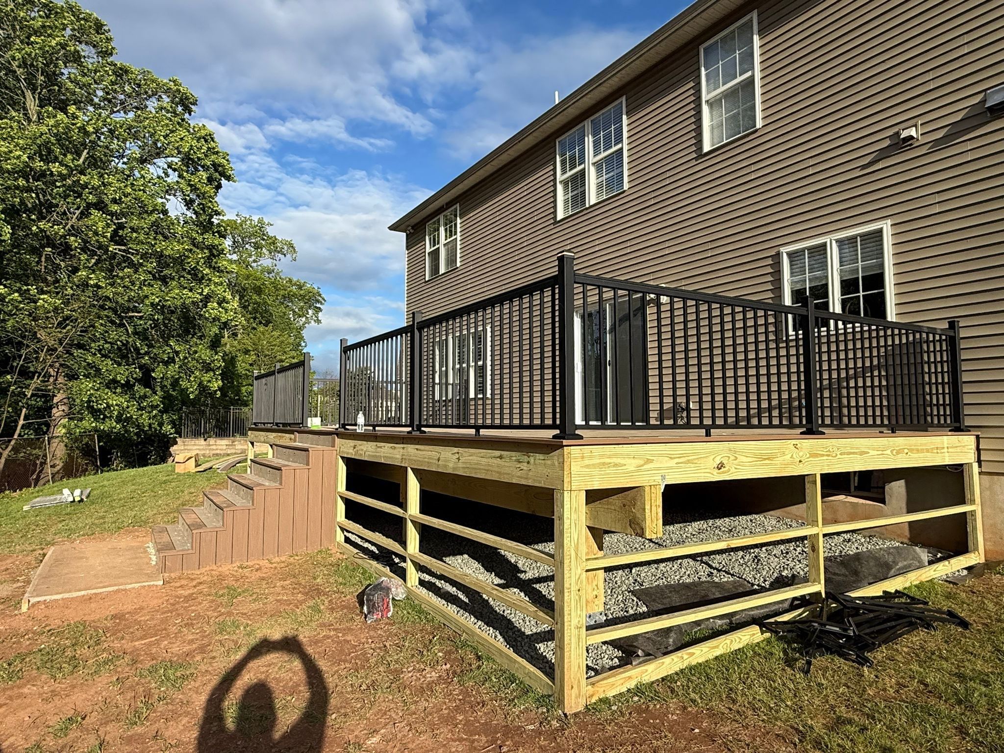 New Deck in Rahway, New Jersey by deck guardian