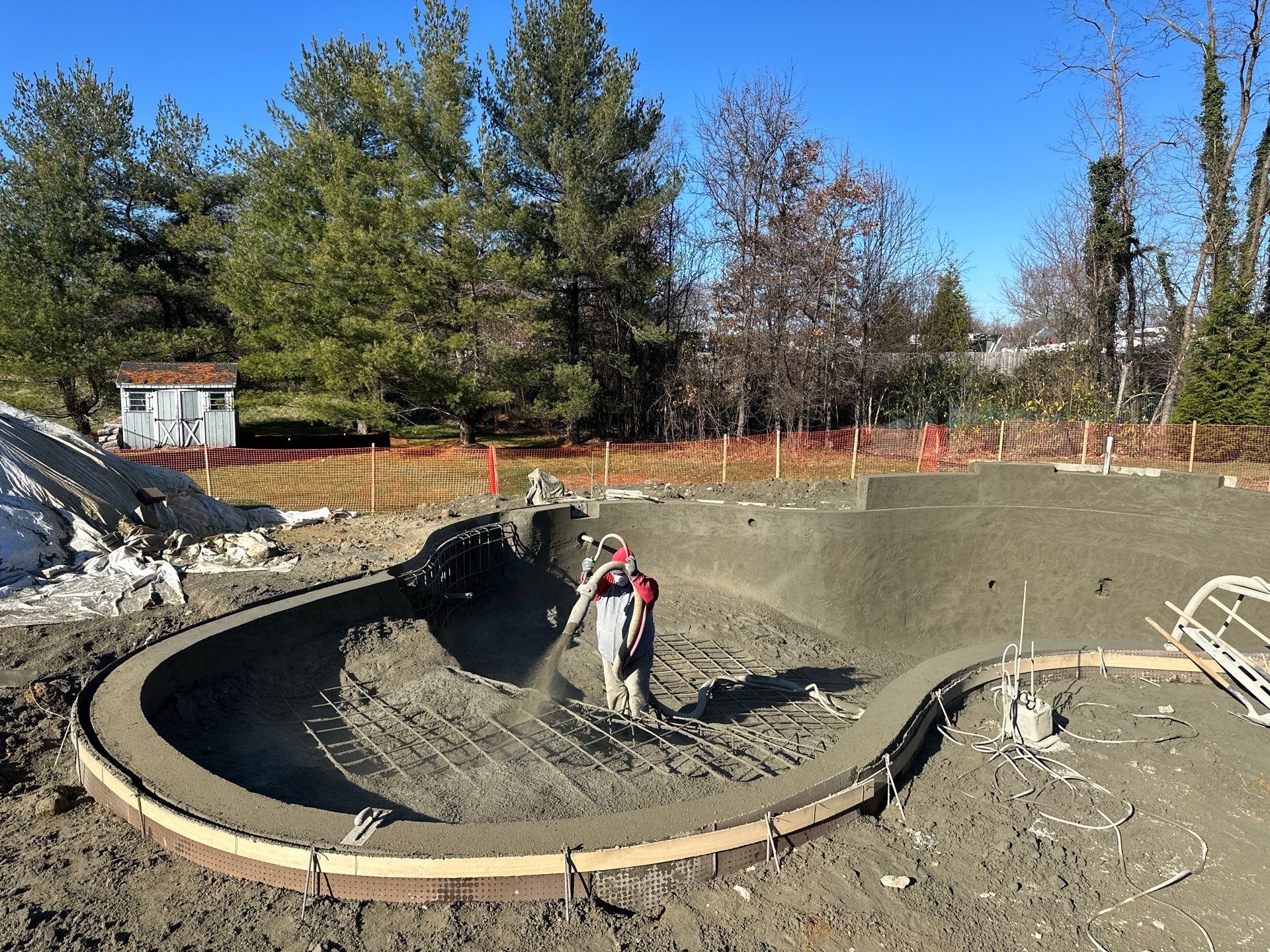Project in Clarksville, MD by Elysium Pools