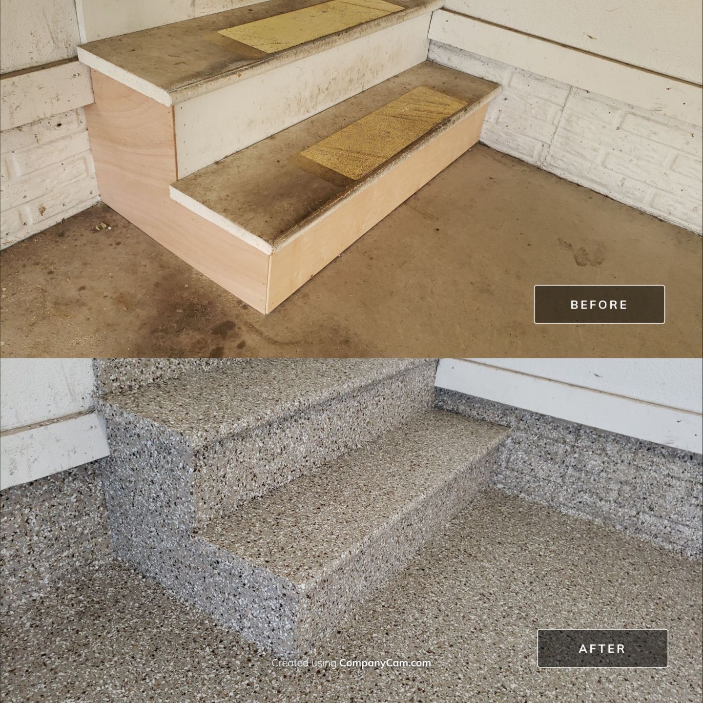 Garage Floor Coating using Polyurea by Revival Concrete Coatings