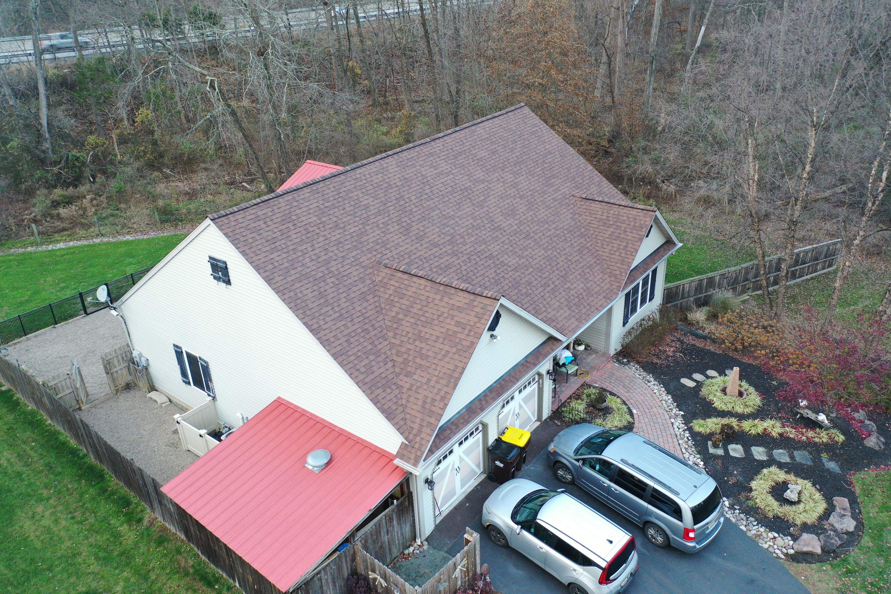 Roofing Installation using CertainTeed Landmark - Burnt Sienna by Storm Guard of Ches-Mont PA
