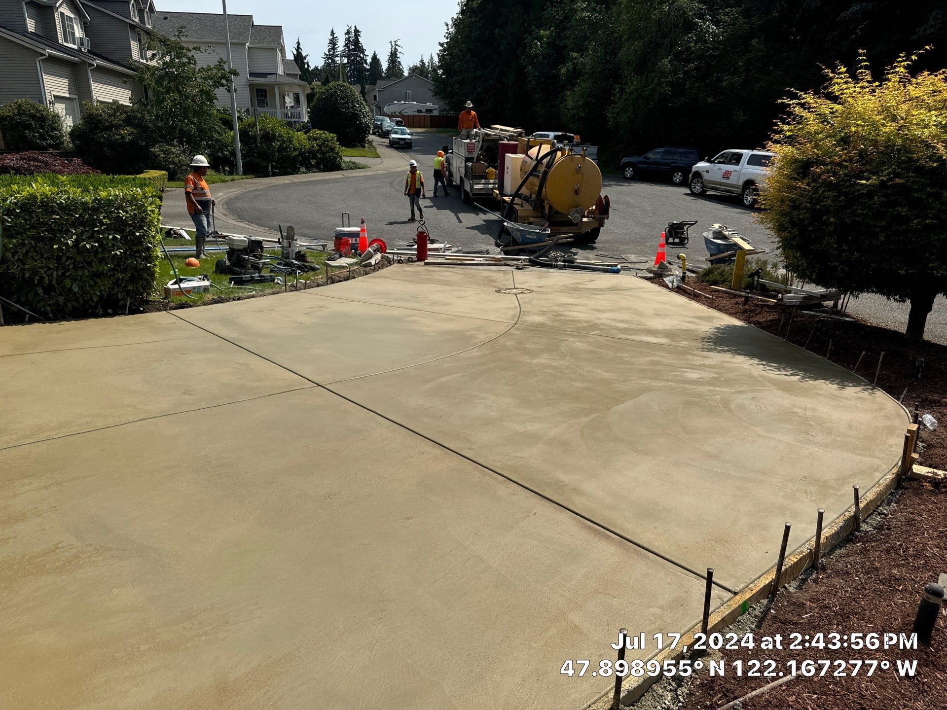 Luis | Concrete Driveway by Jireh Asphalt & Concrete Inc 