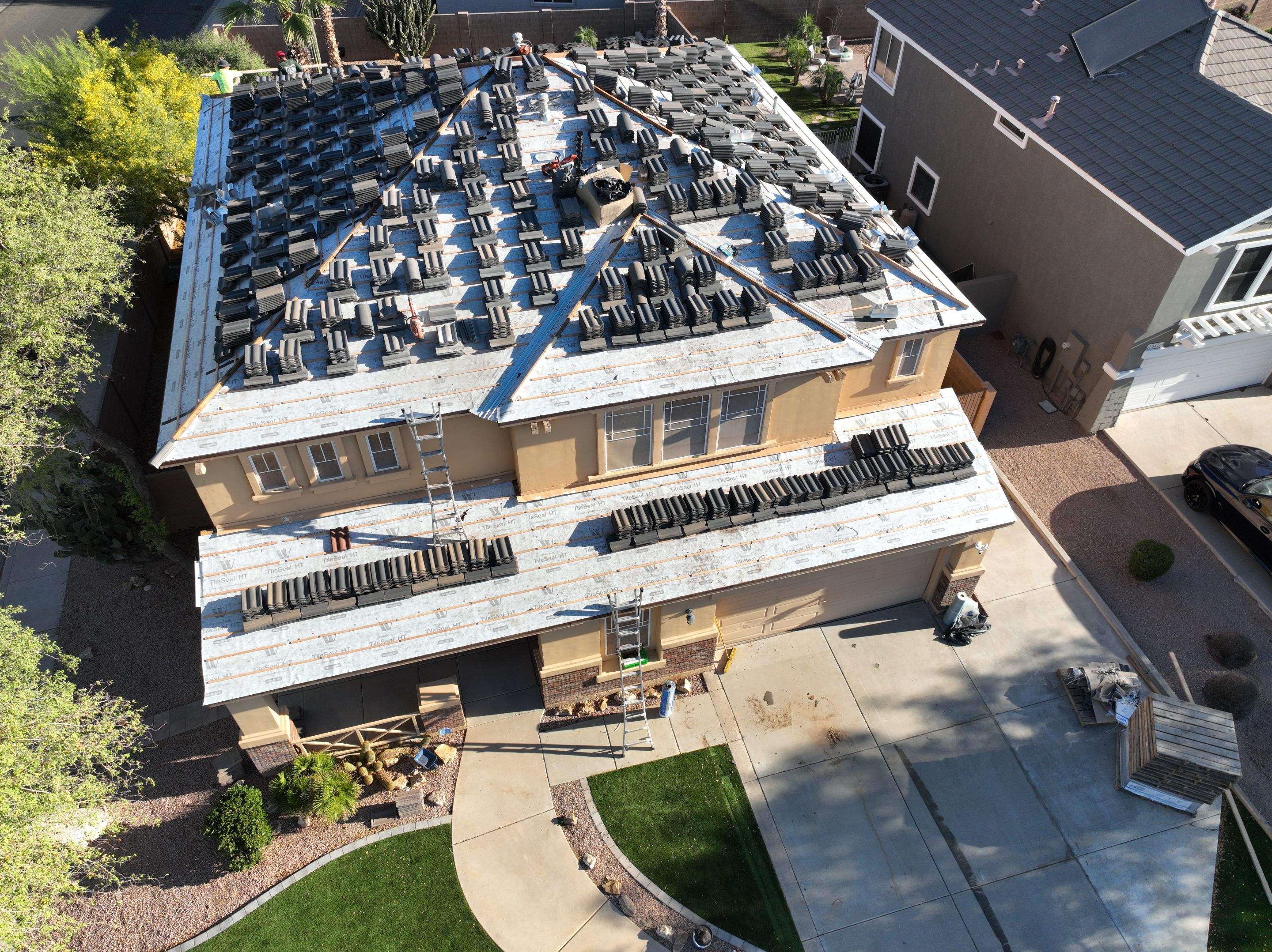 Tile Re-roof  by Mighty Dog Roofing East Valley