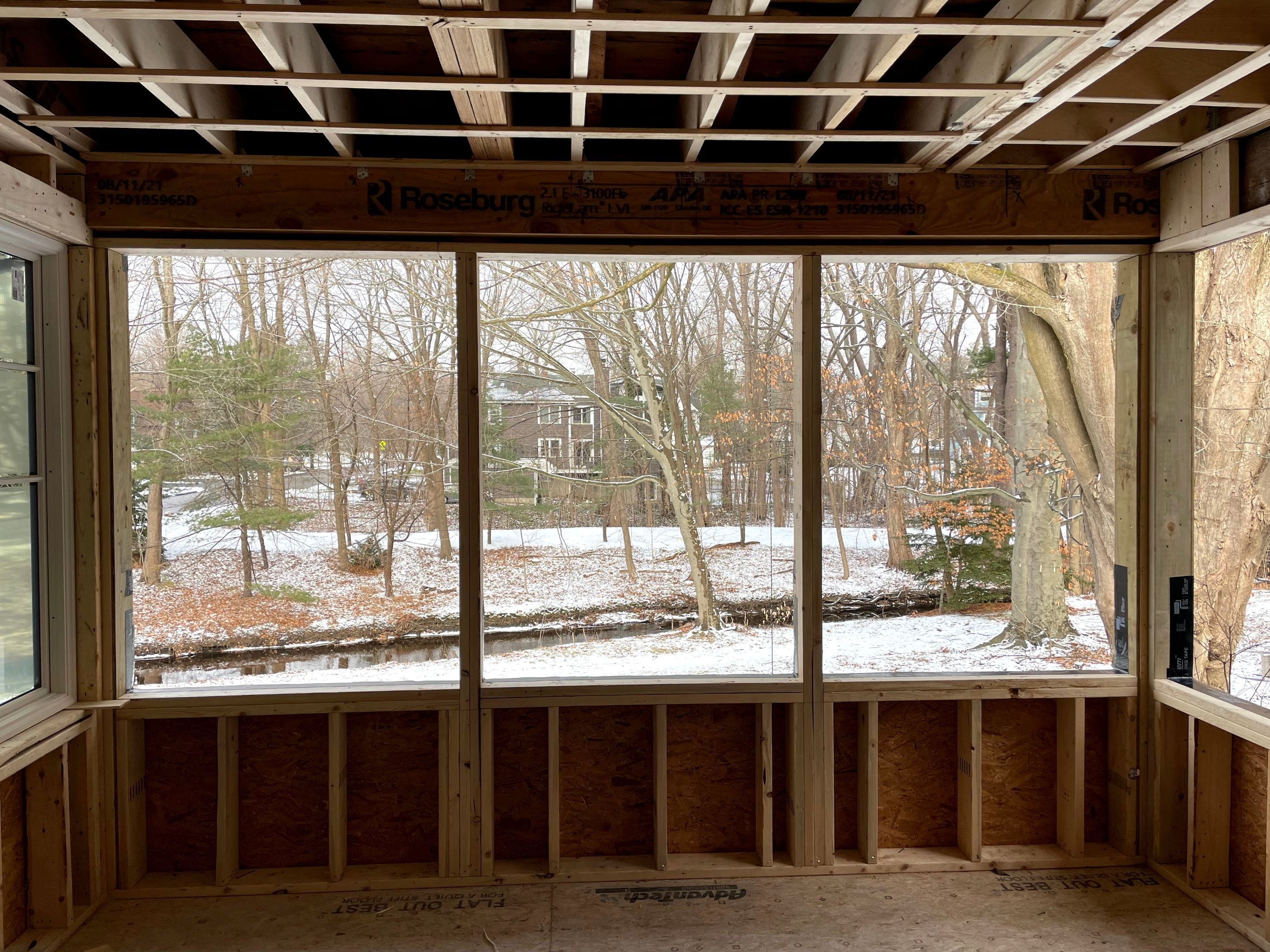 In progress: Exterior renovation in Wellesley MA by UBrothers Construction