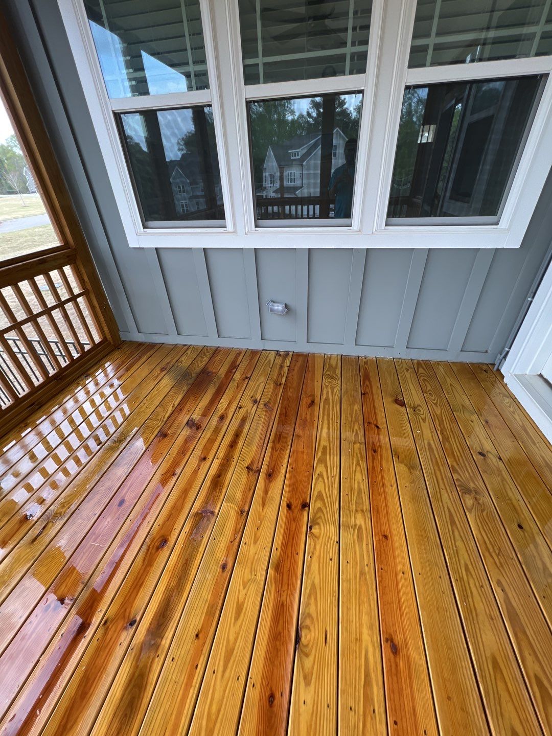 Screened Porch using Wood Sealant by DuraSeal