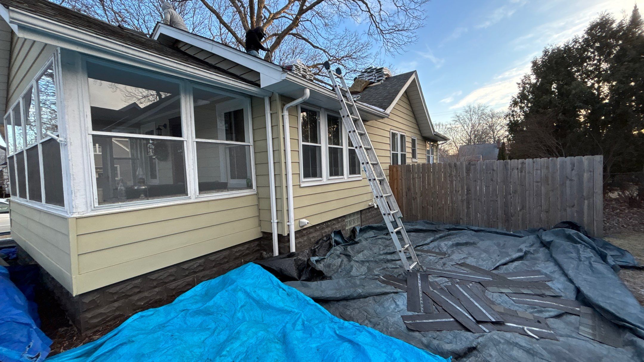 Roof Replacement using TK Thunderstorm Gray by 180 Contractors