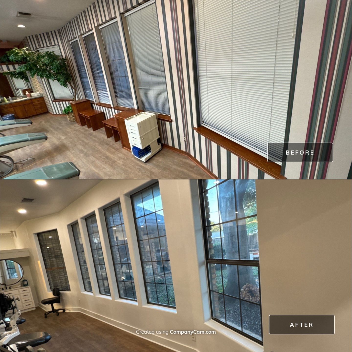 Interior Remodel of Orthodontist Office in Irving, TX by Harvey Roofing & Construction by Harvey Roofing & Construction