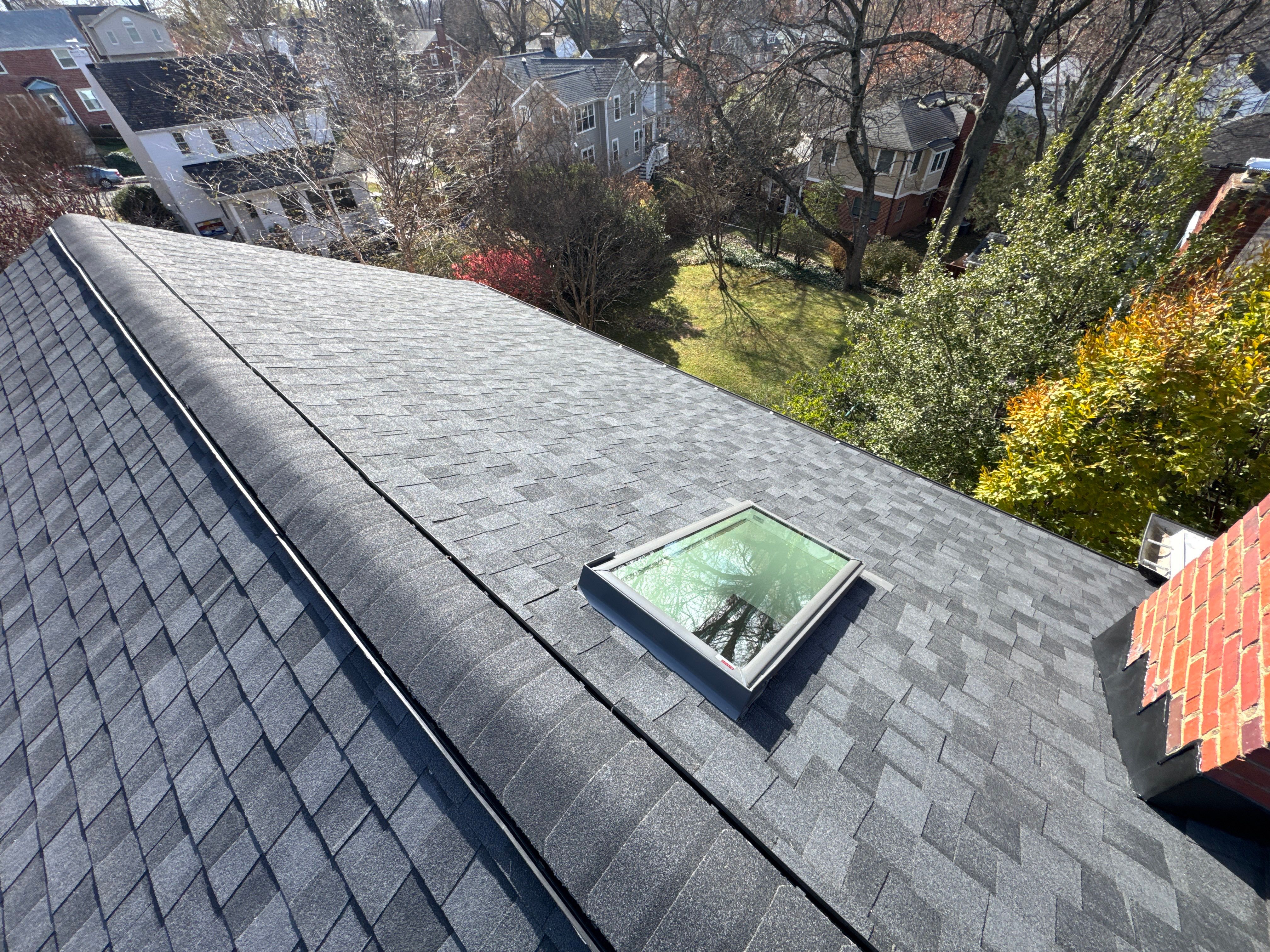 Residential Roofing Installation using Shingle and Flat Roof Combo by USA Storm Roofing and Construction Group