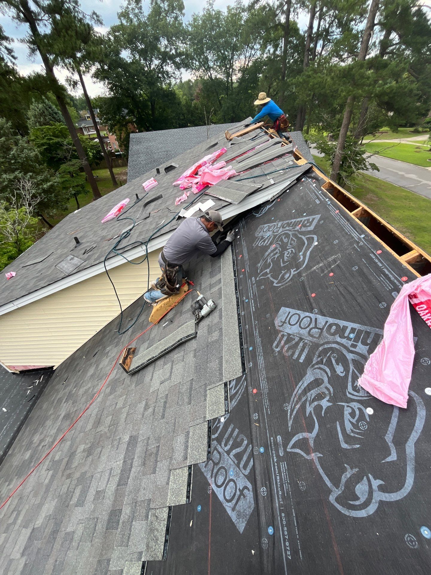 Roof and Porch Repair by Karcher Roofing