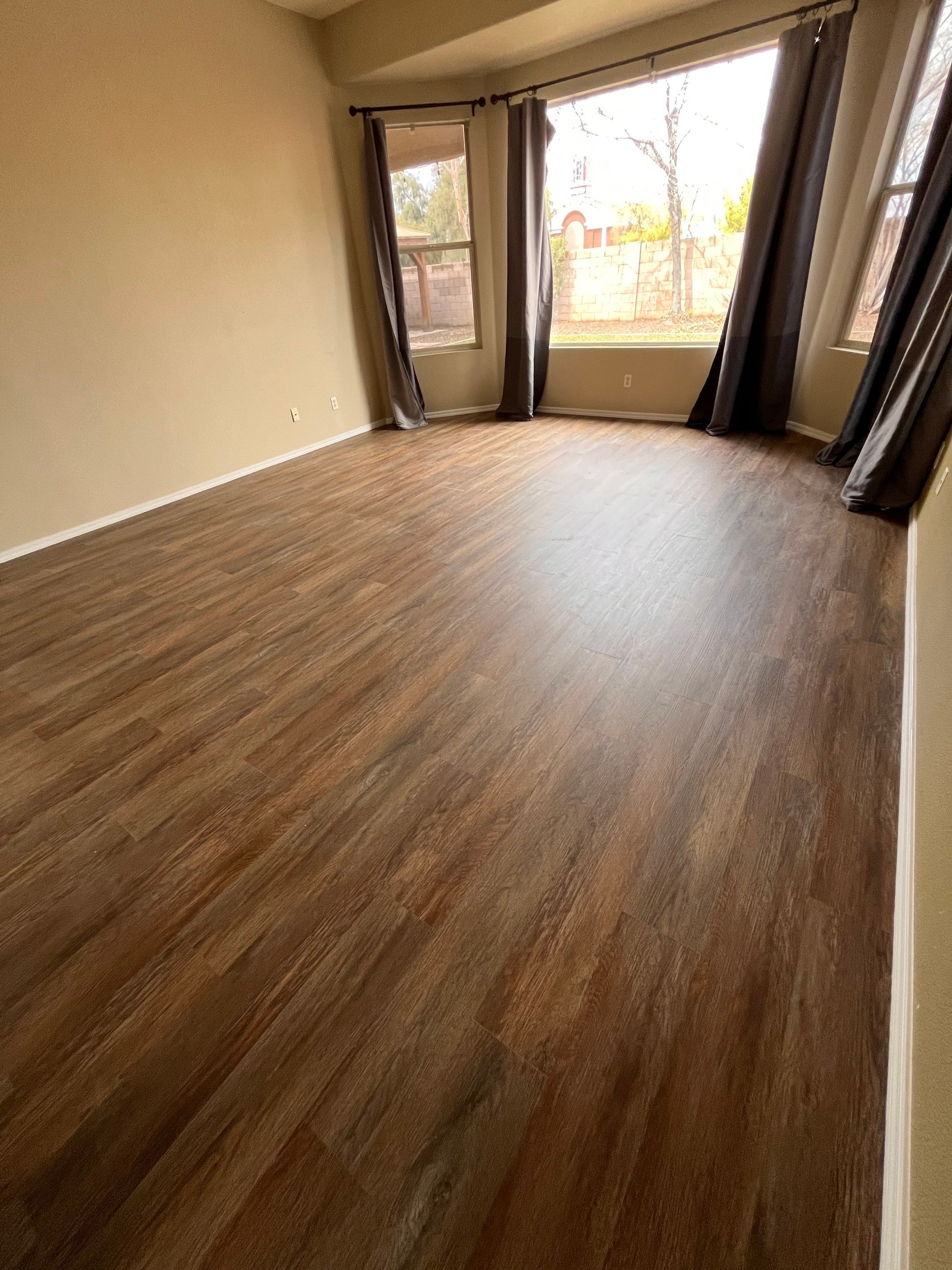 Flooring Installation using Luxury Vinyl Plank by Footprints Floors of Chandler 