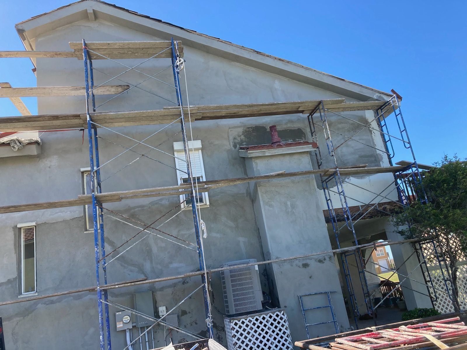 Stucco by Bayfront Roofing and Construction
