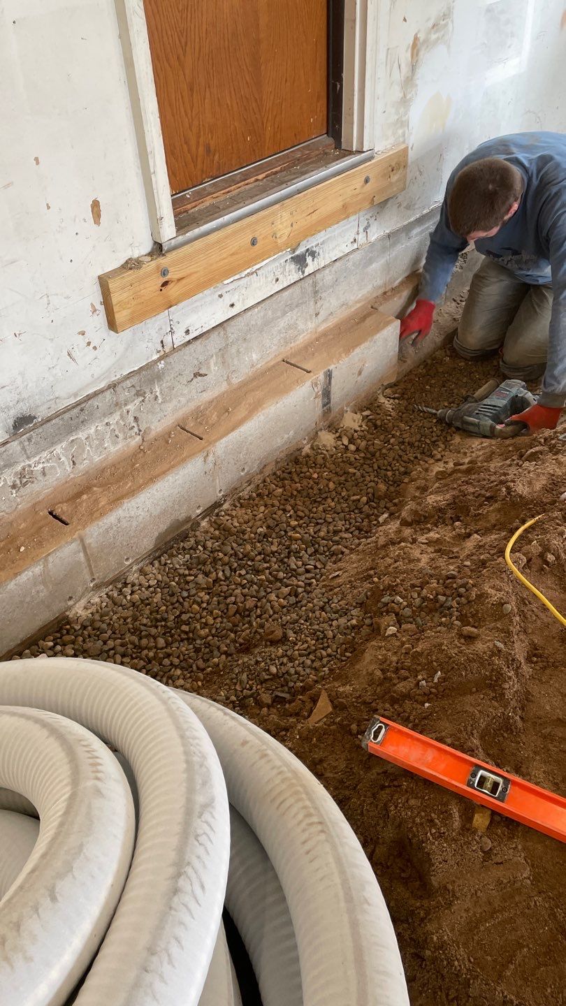 Interior Drain Tile & Sump Pump in New Brighton, MN by Waterproofing Northeast