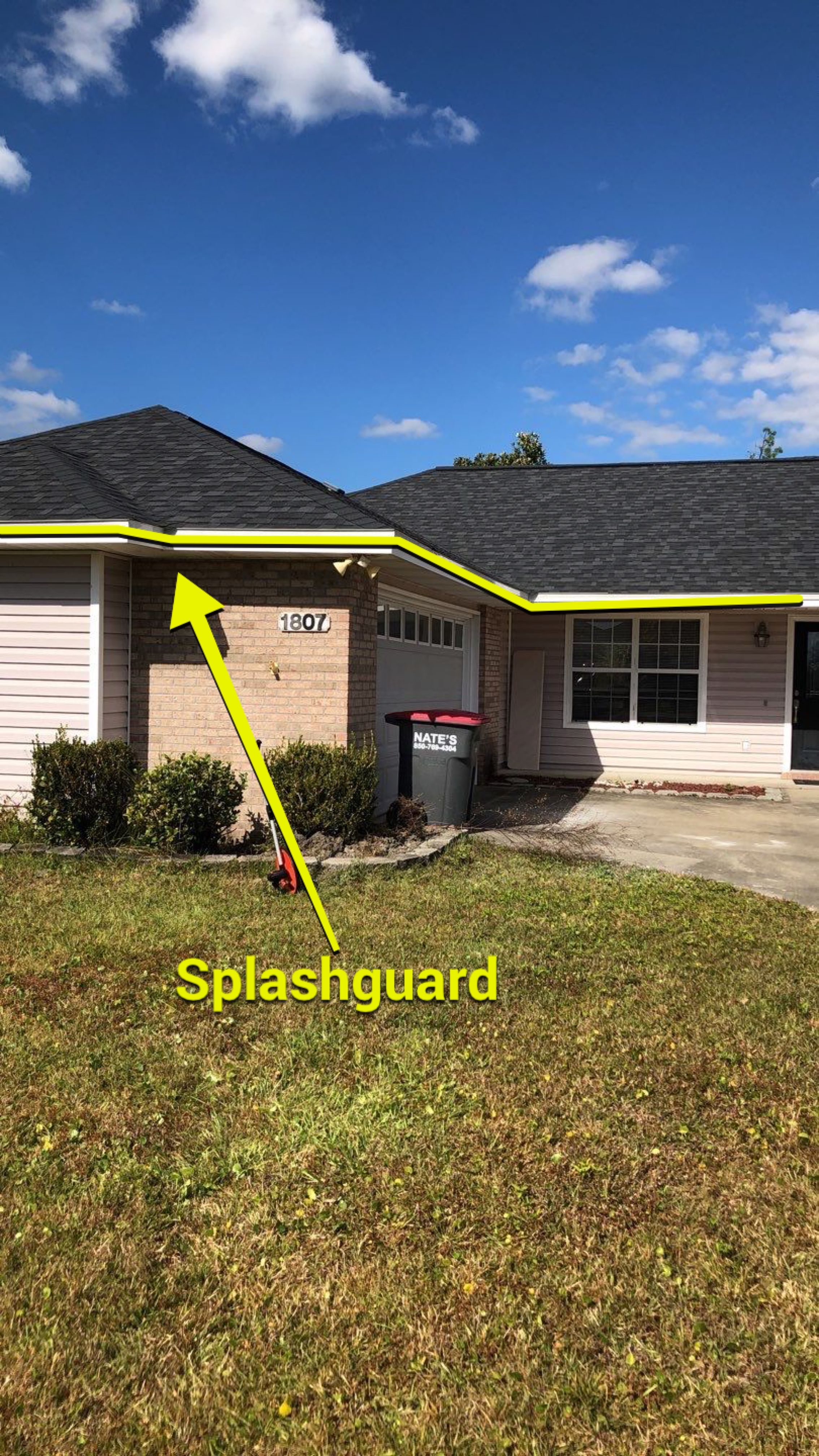 Gutter Installation using K-Style Seamless Gutters by Gutter Professors