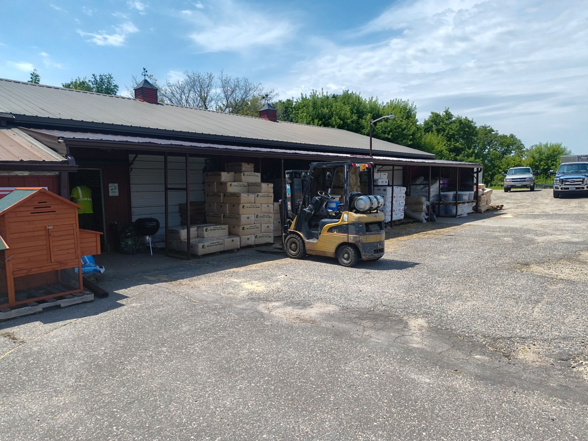 6" Commercial Seamless Gutter Installation – Buffalo County Store by Next Level Seamless Gutters / Exteriors Inc.
