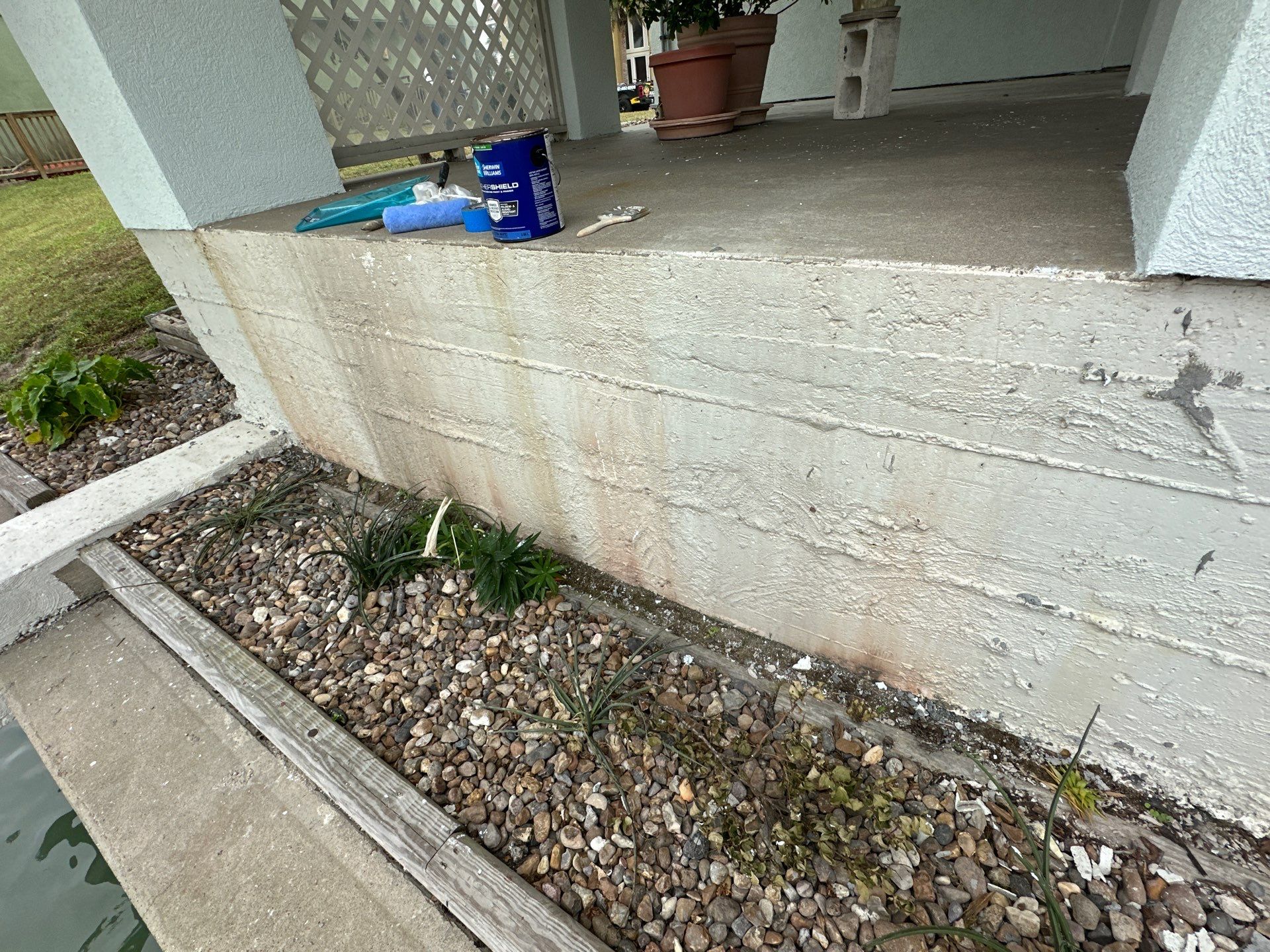Waterfront Stucco Remastered by Bayfront Roofing and Construction