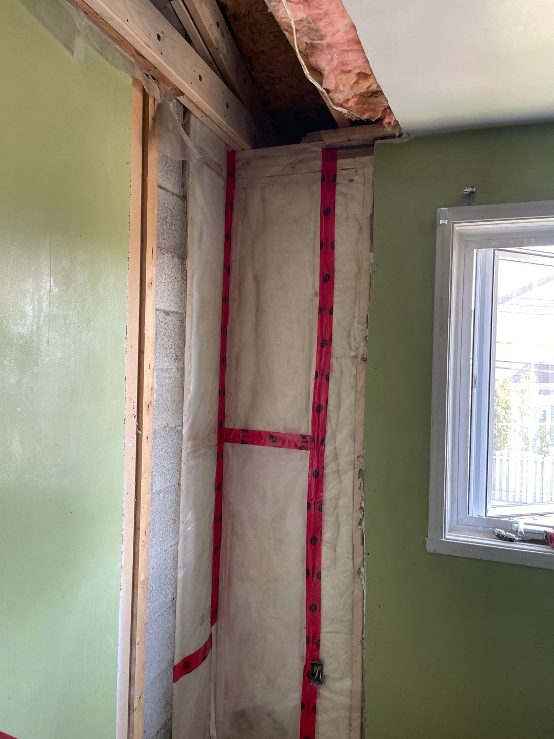 Water damage caused structural work by Eco-Nature Construction Inc.