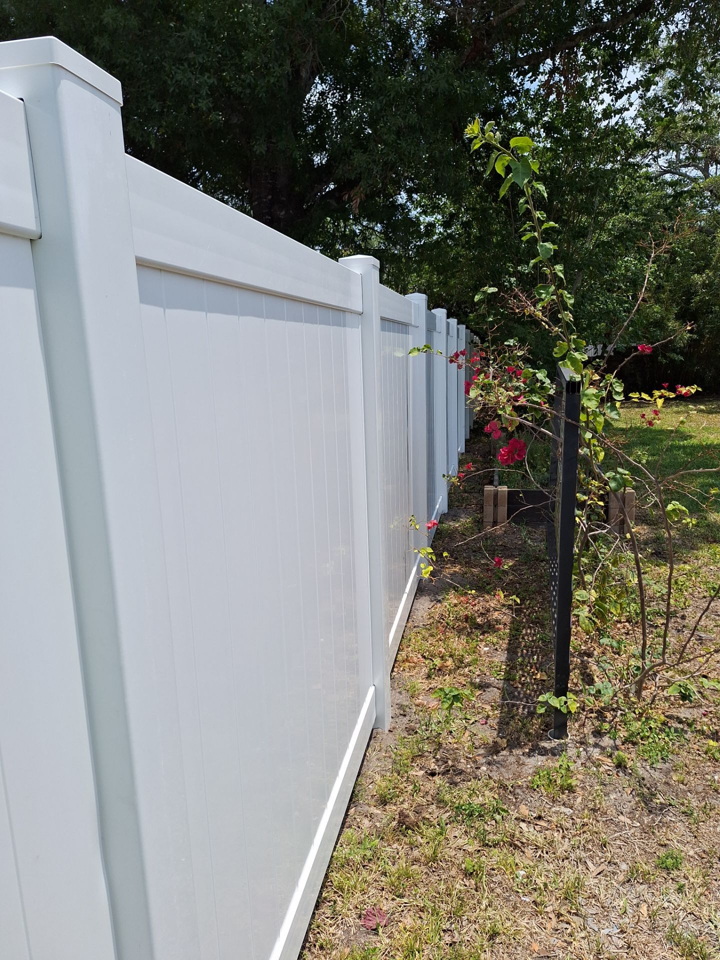 Vinyl Fence Installation using 6Ft White Vinyl Privacy Fence by Asap fence and gates, LLC
