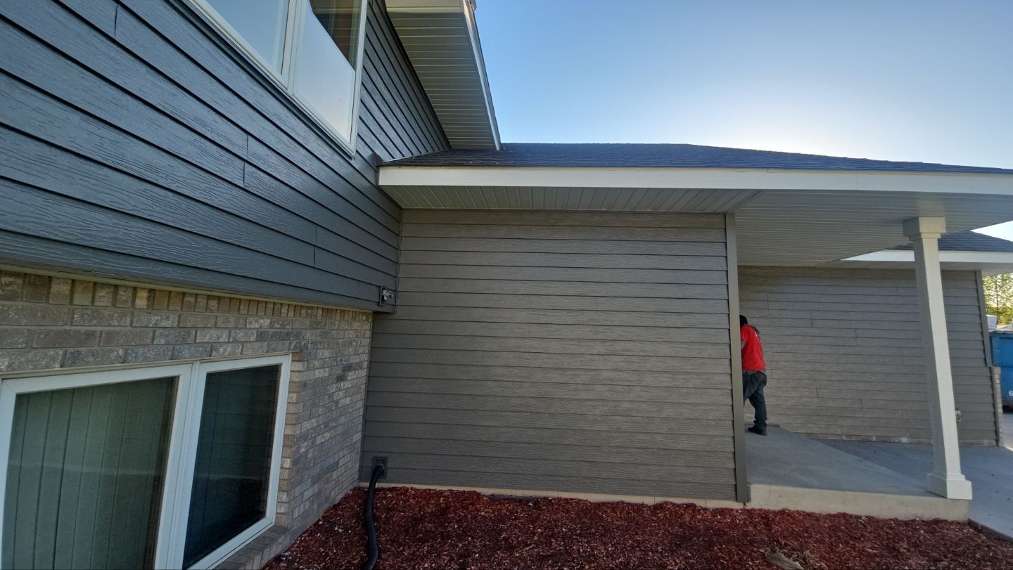 Project in Sartell by CoMitted 365 Roofing & Exteriors 