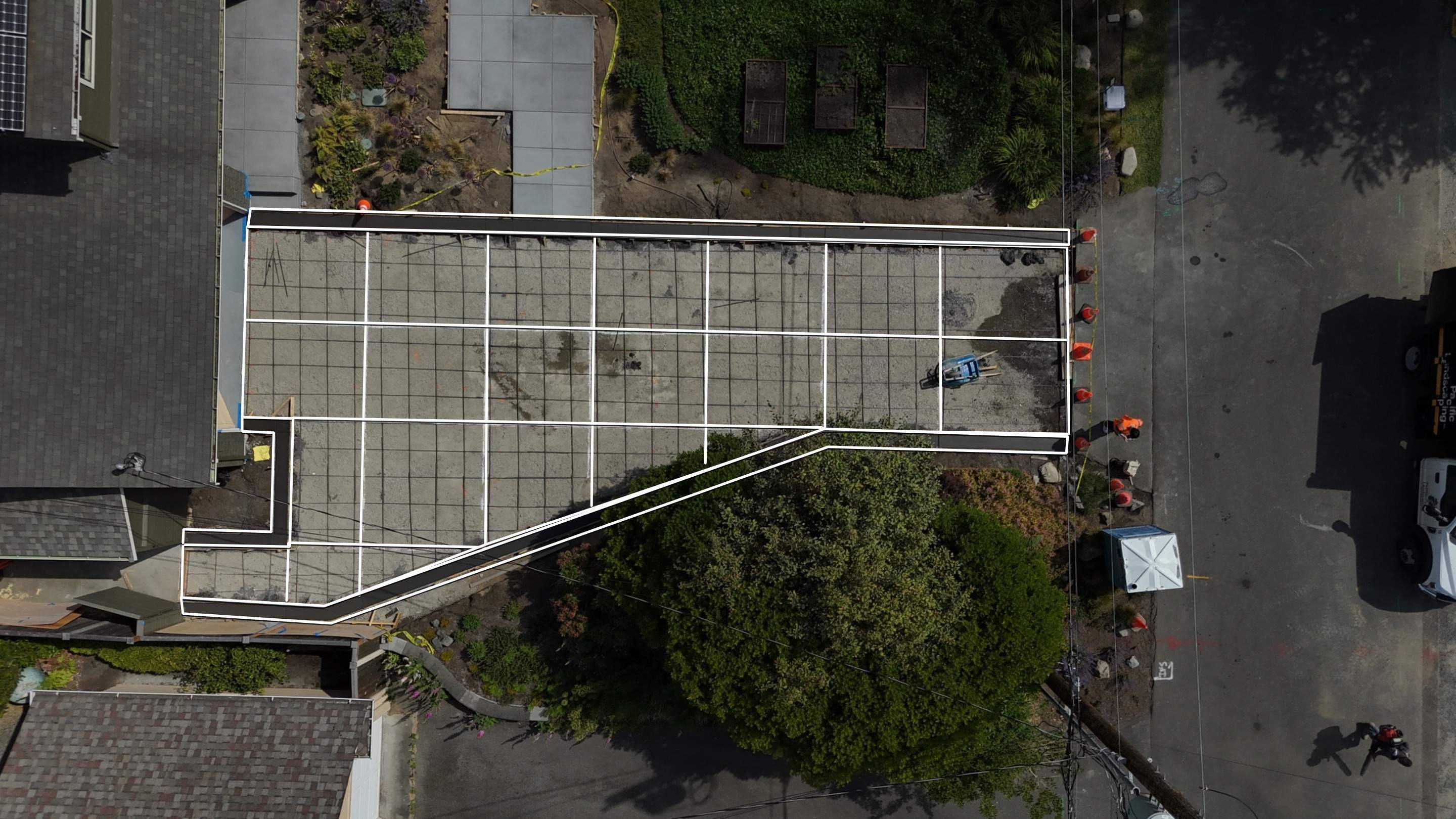 Concrete Driveway Makeover | Edmonds  by Jireh Asphalt & Concrete Inc 