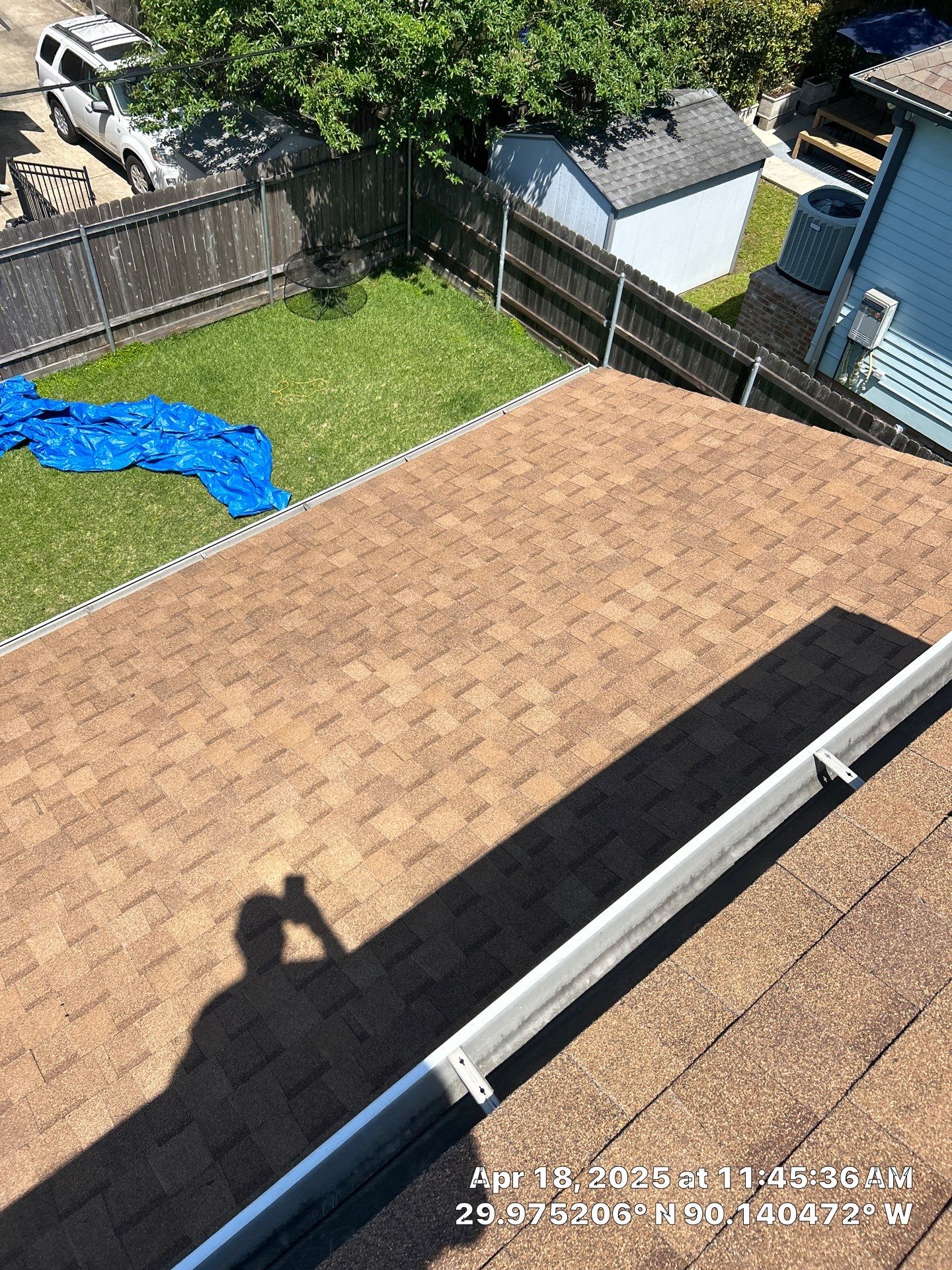 Project in Metairie by Robertson Roofing & Siding Inc