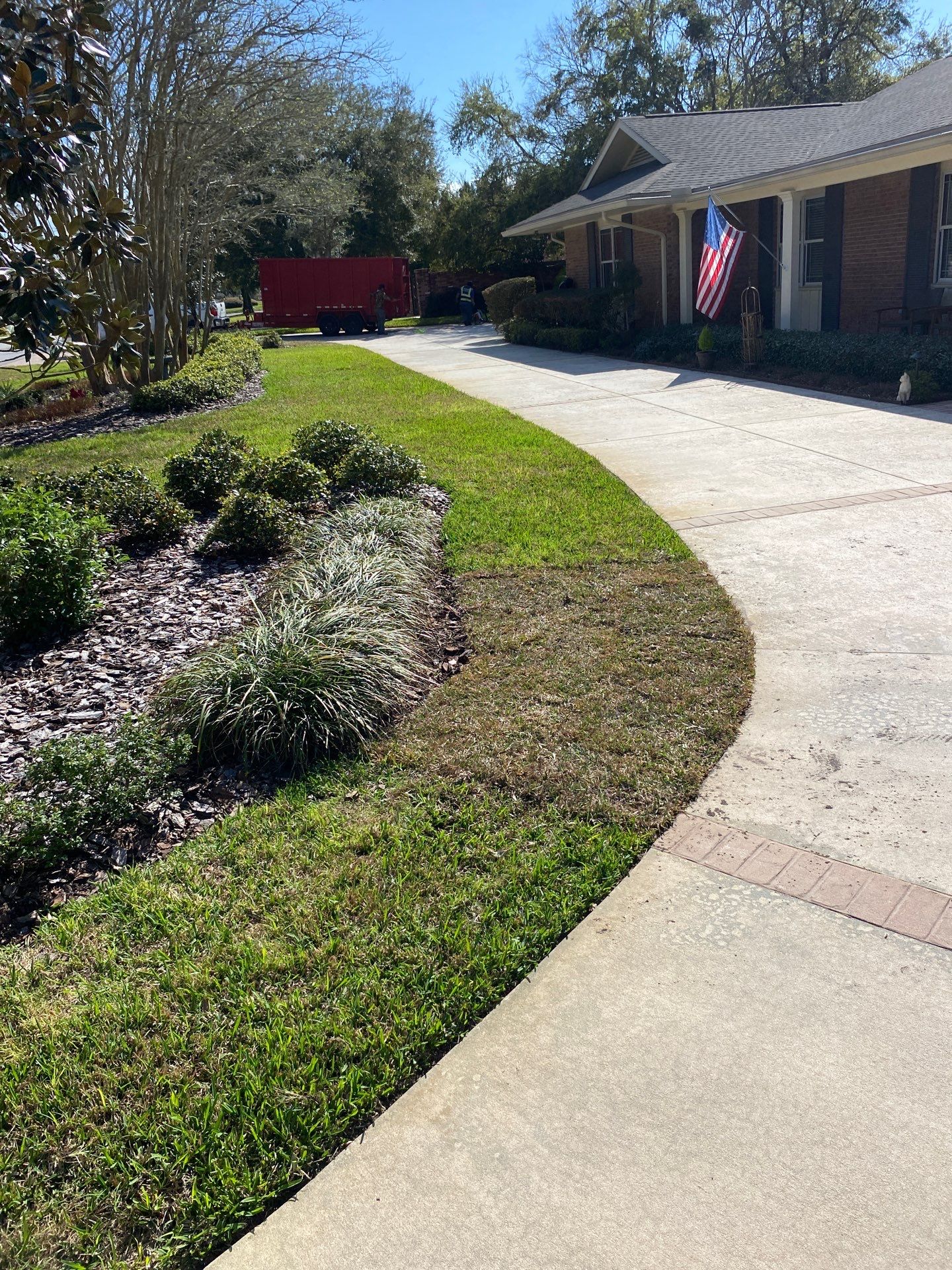 Deerwood Resident | Sod Install & Shrub Removal by ProGreen Services