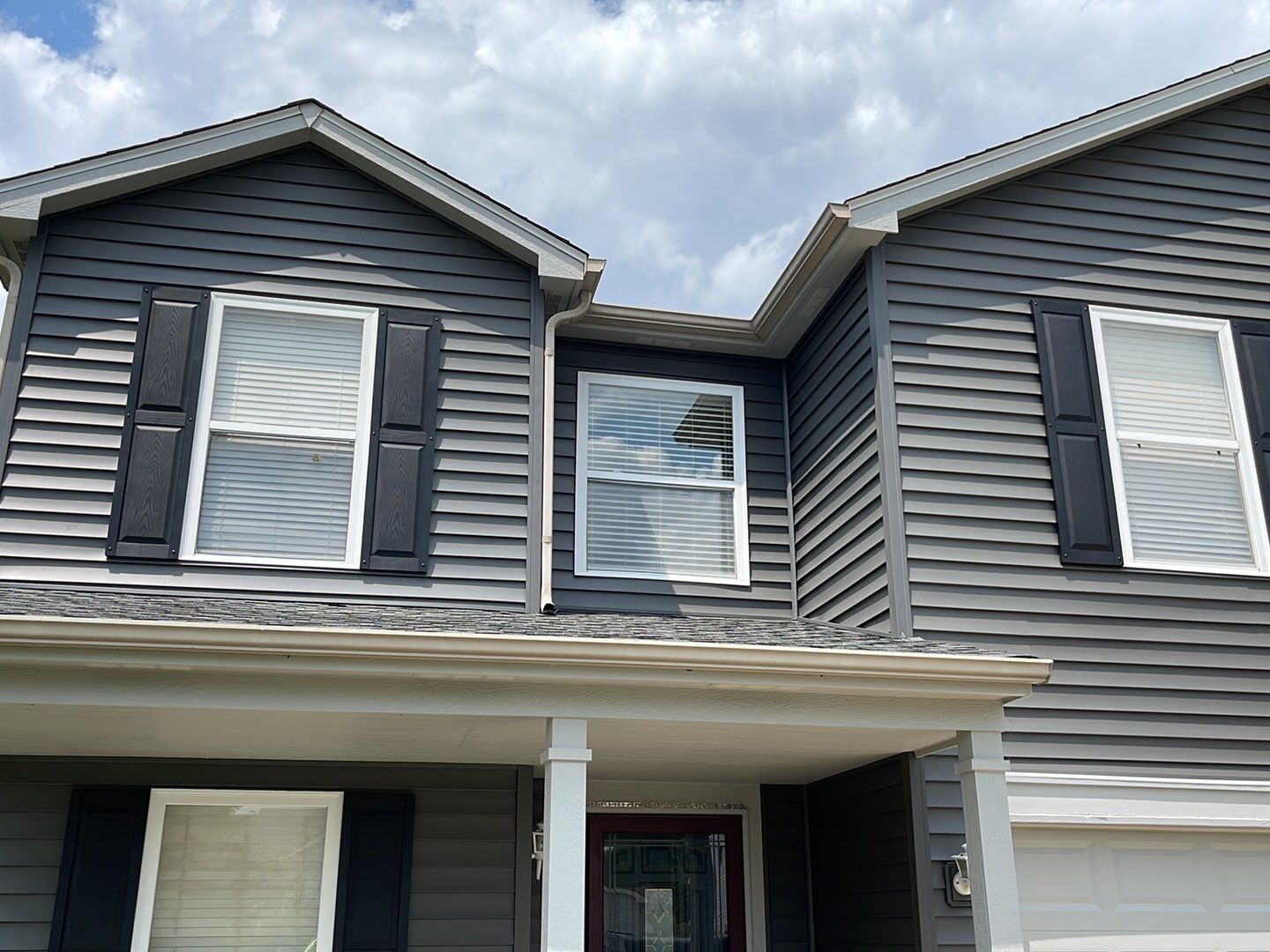 Project in New Whiteland by Moss Roofing