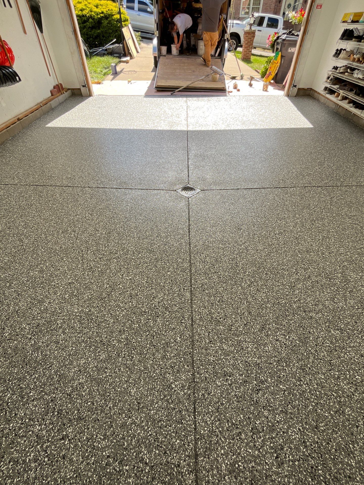 Porch + Garage Project in PITTSBURGH by Floors in a Day, Inc