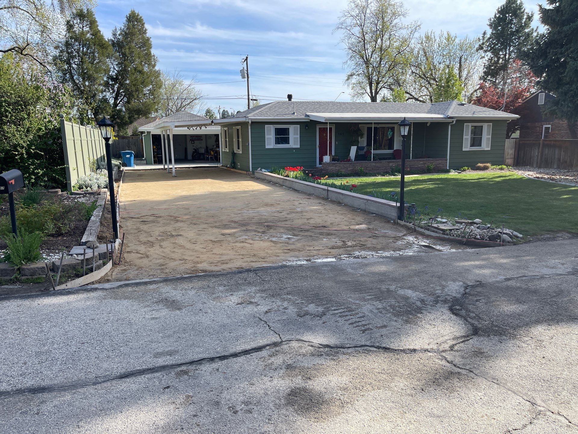 Gorgeous New Driveway from Scratch! by Mr. Mudd Concrete