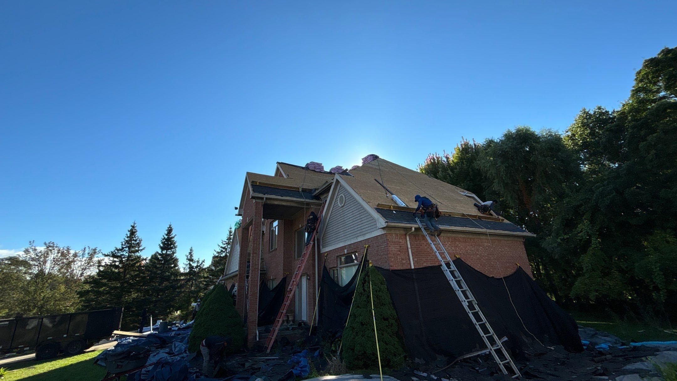 Roof Replacement using Owens Corning Duration by 180 Contractors