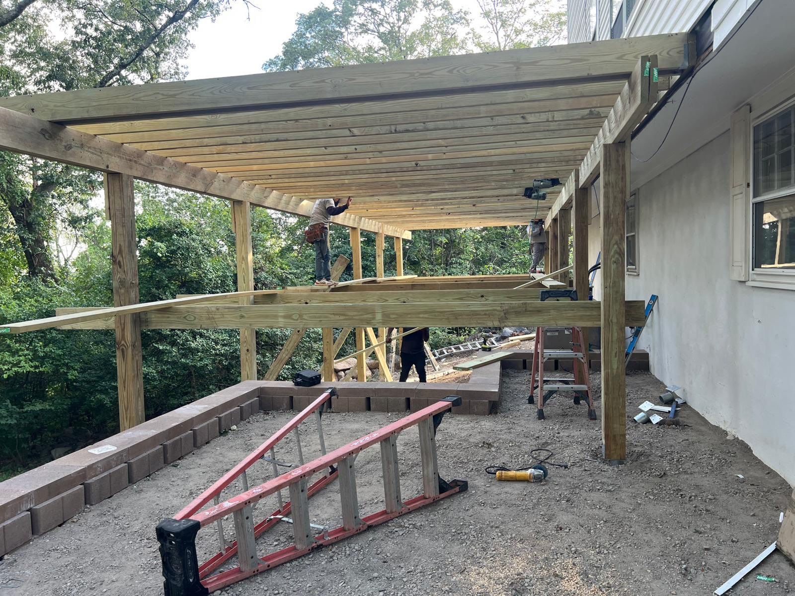 New Deck  in Boonton by deck guardian