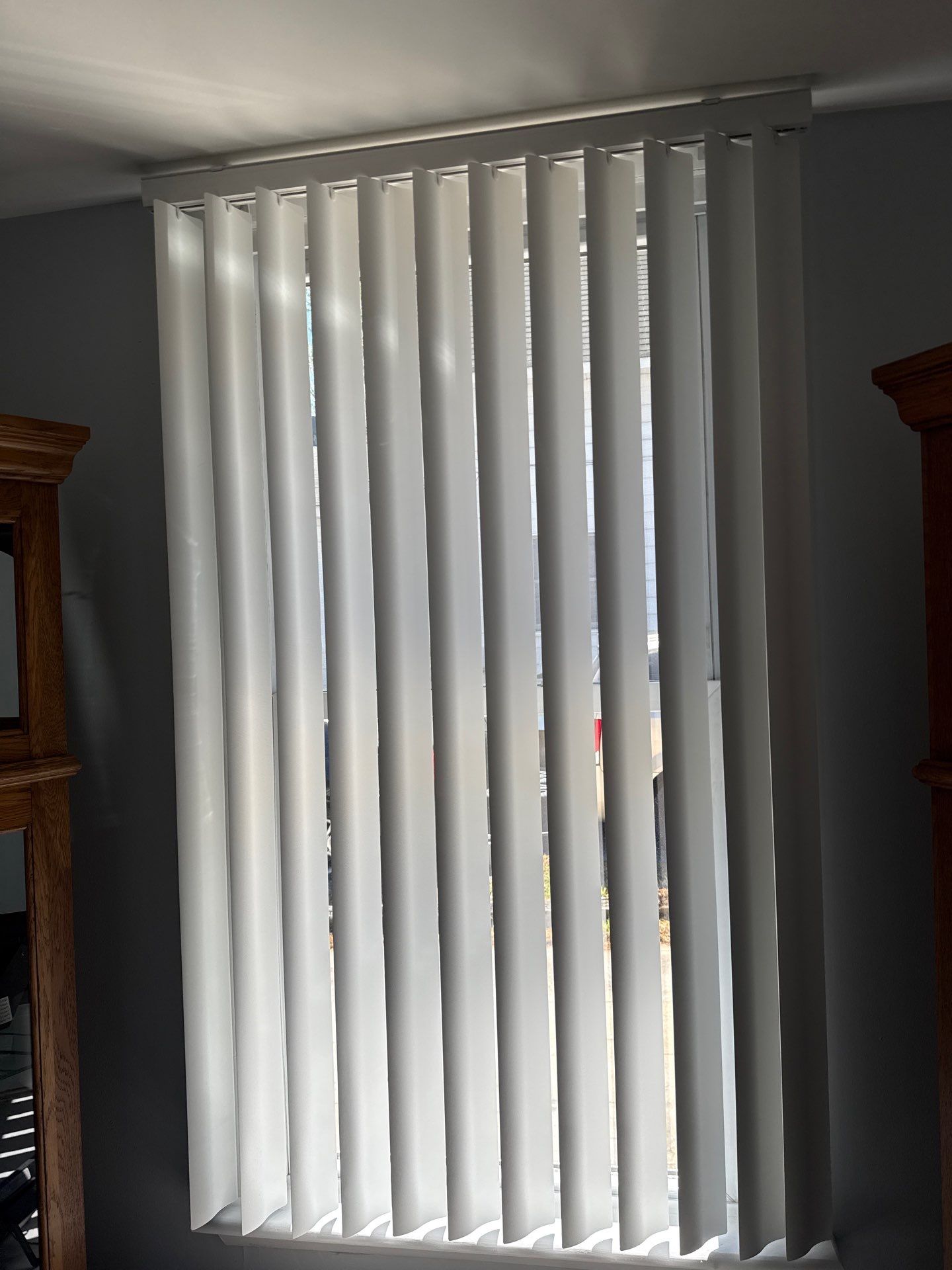 Vertical Blind Project in North Beach, MD by Southern Maryland Custom Blinds