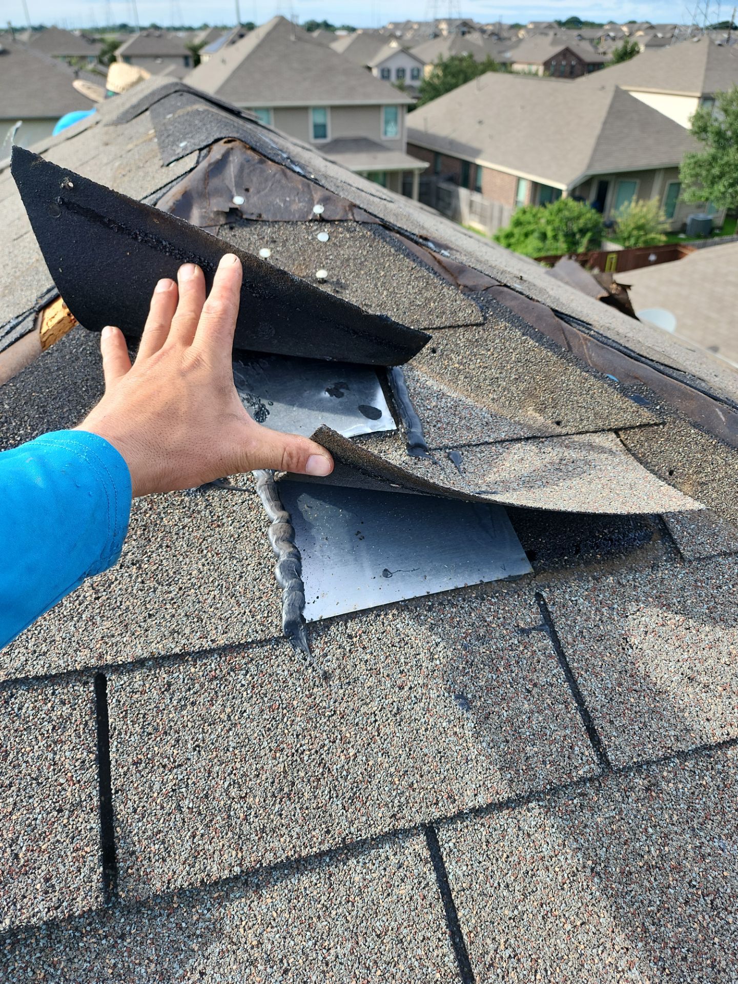 Residential Roofing Repair using Owen's Corning Duration (Lifetime) Shingles by Roof Repair Company