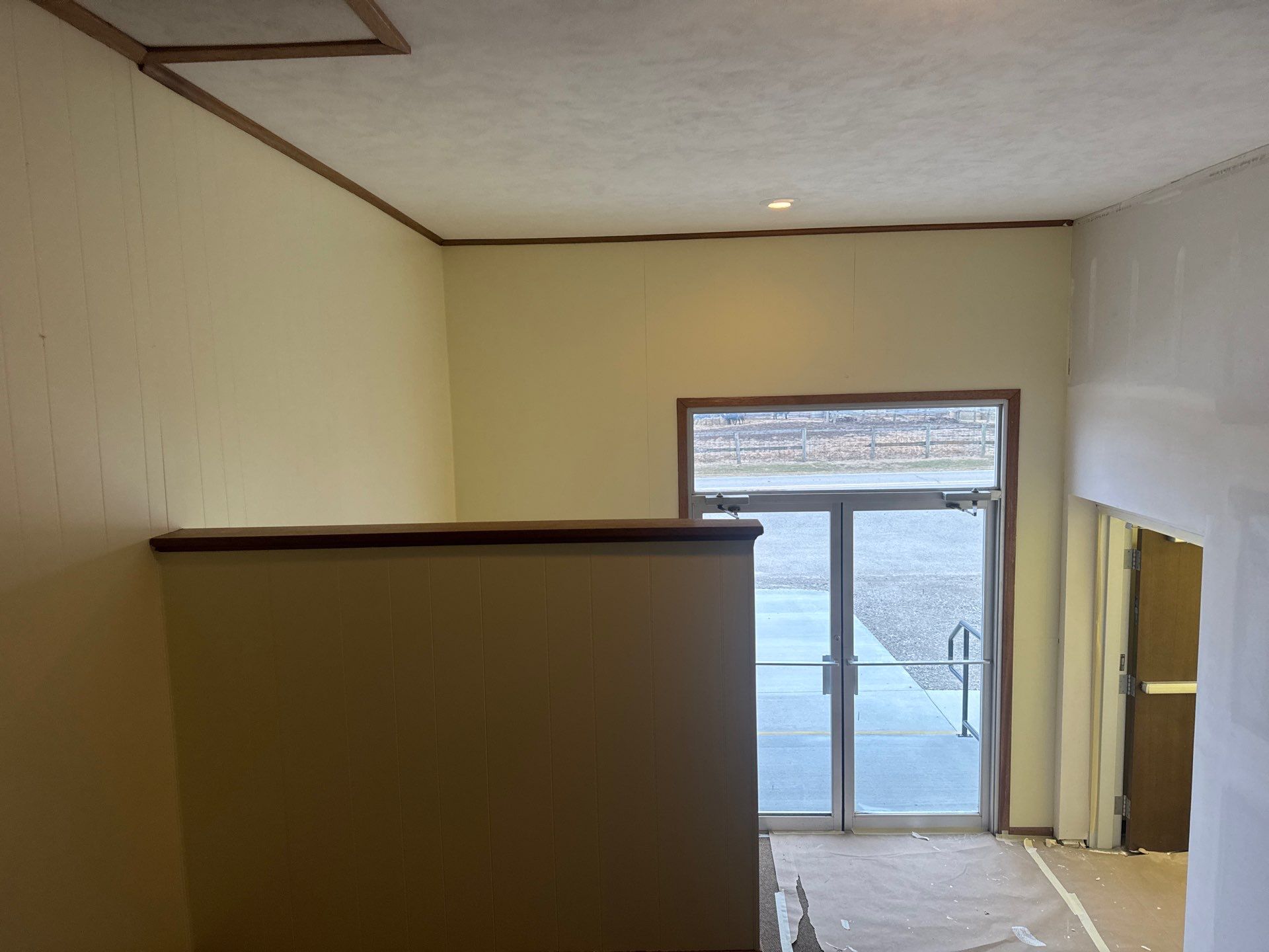 Interior Stairwell Transformation – Before & After by Midwest Paint LLC