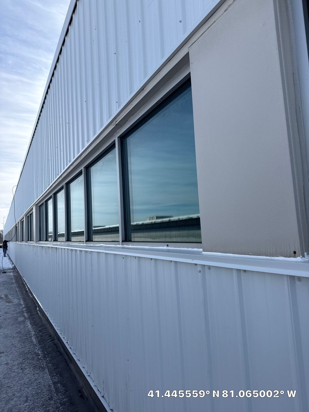Edge metal and Siding replacement by Commercial Roofing and Coating Systems