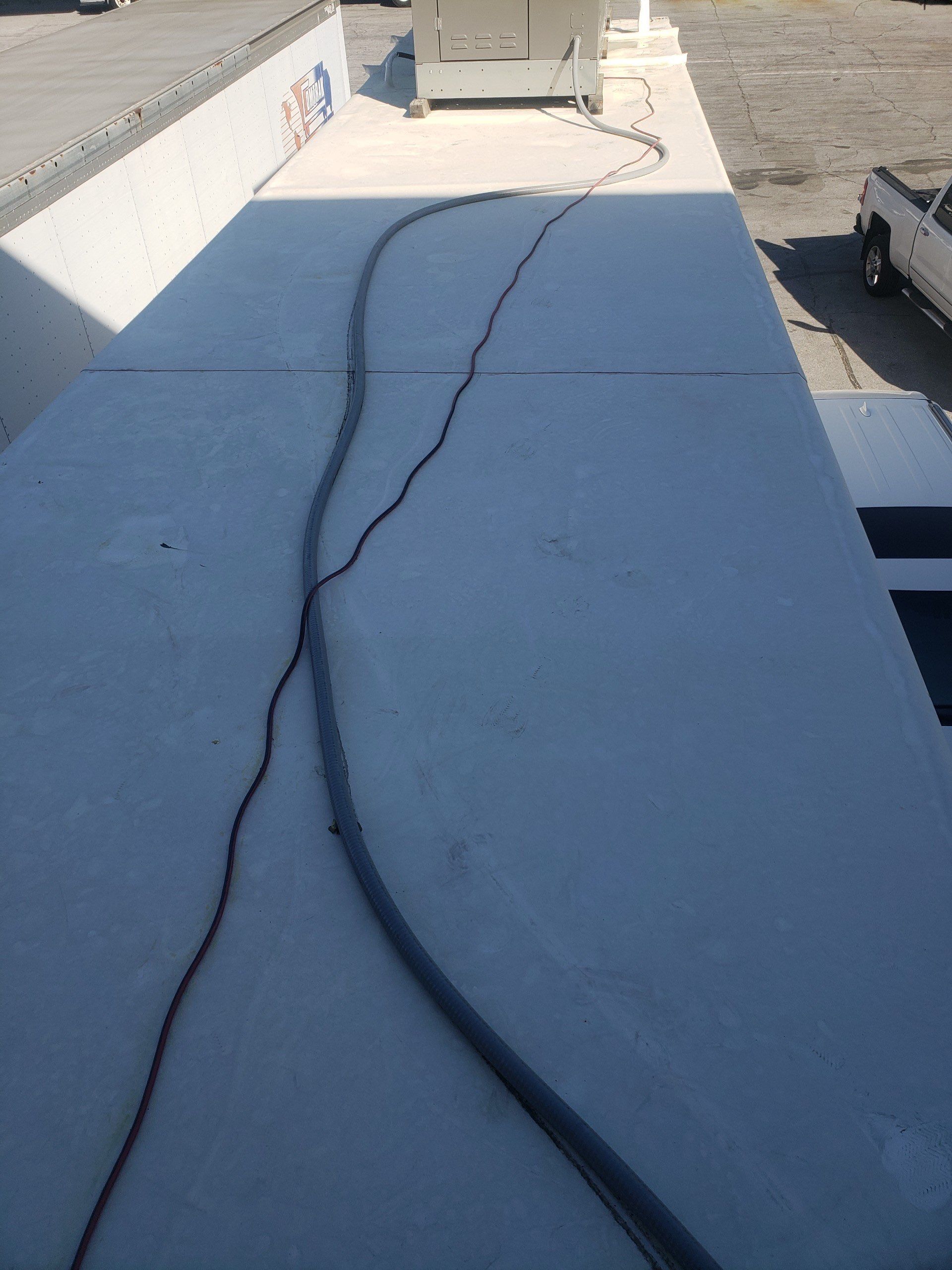 Commercial Roof Leak Repair using GAF EVERGUARD TPO 60 Mil by Mosaic Roofing Company
