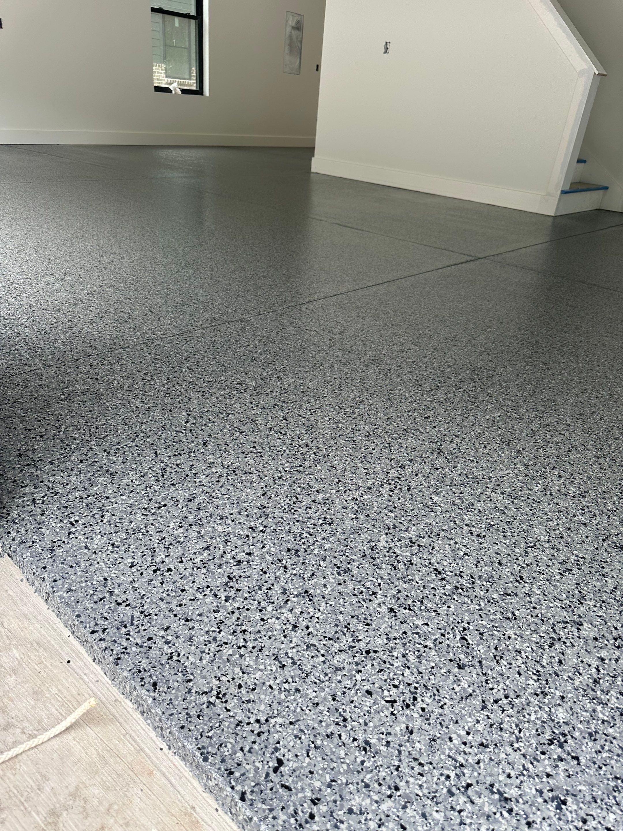 Garage Floor Coating using Nightfall by My Garage Floor Guys