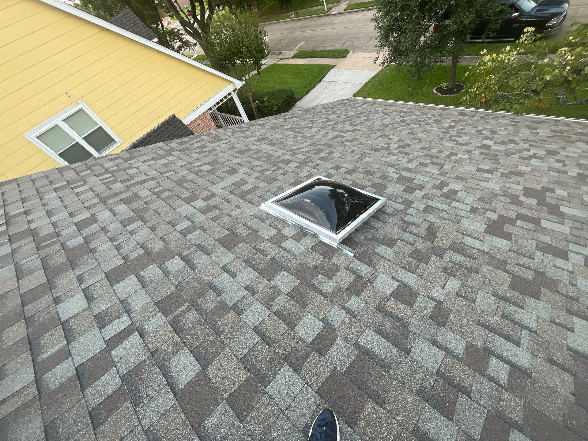 Roof replacement by Houston Roofing & Construction
