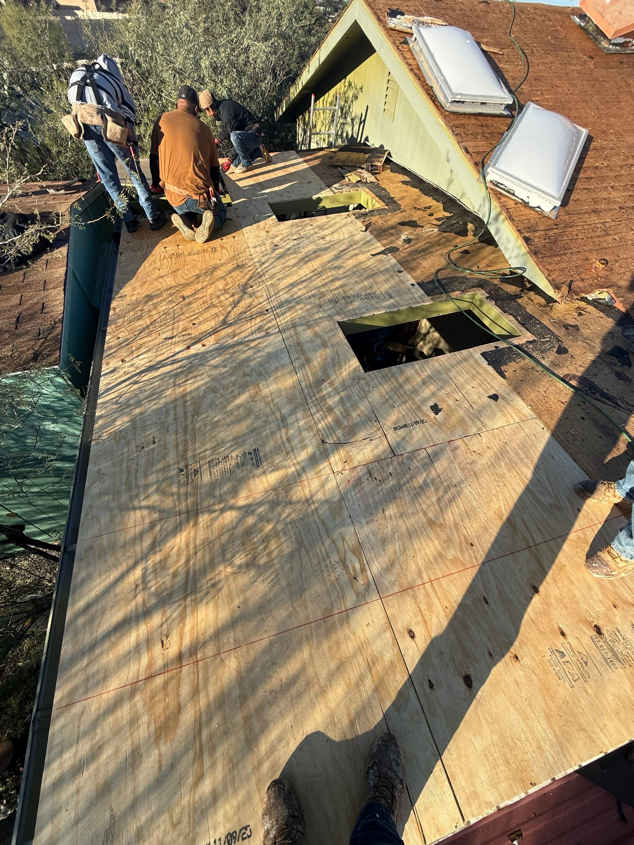 Project in Tucson by West Coast Roofing AZ