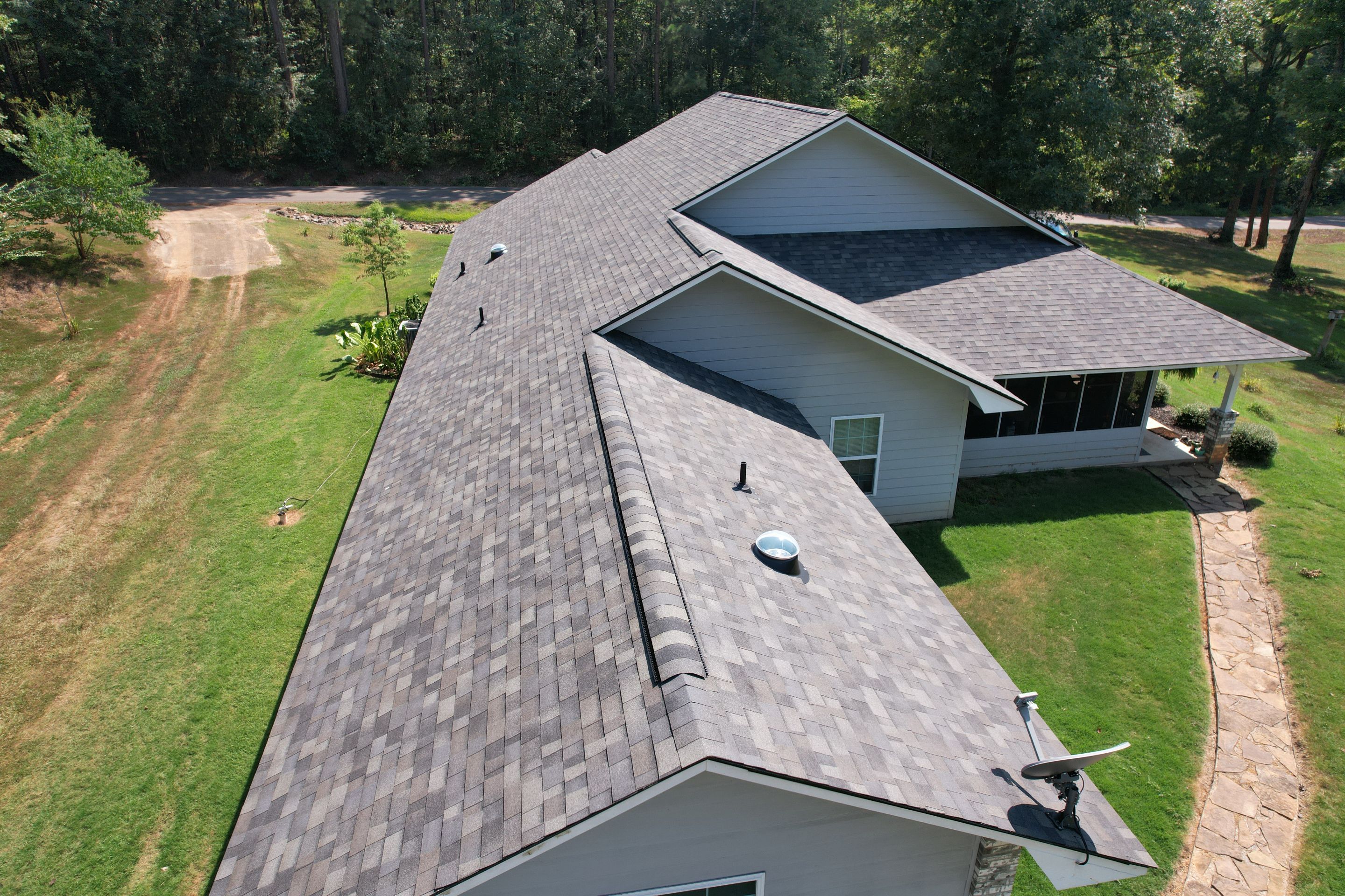 Storm Restoration Reroof: 40 Year Impact Rated Architectural Shingle by Hostetler Roofing