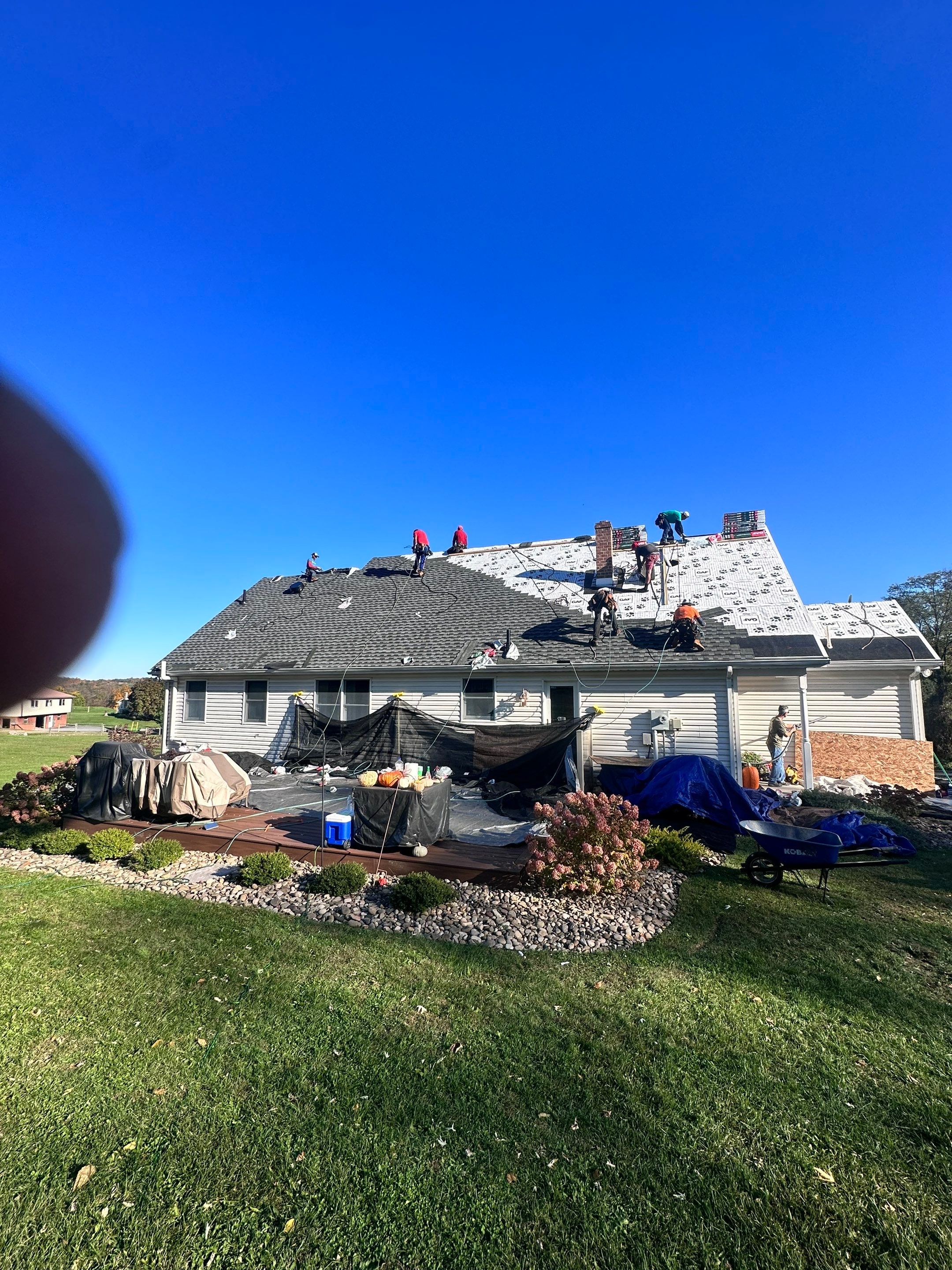 Insurance restoration bringing a new vibe! by Teflon Roofing