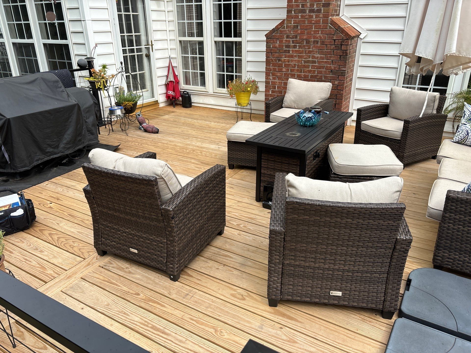 New Deck using Wood Sealant by DuraSeal