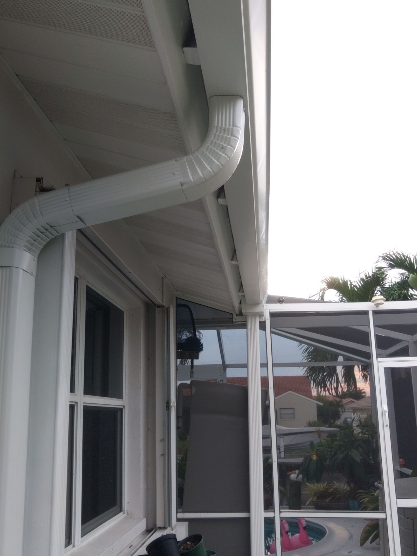 7-Inch Seamless Gutters for Punta Gorda FL by Gutter Professors