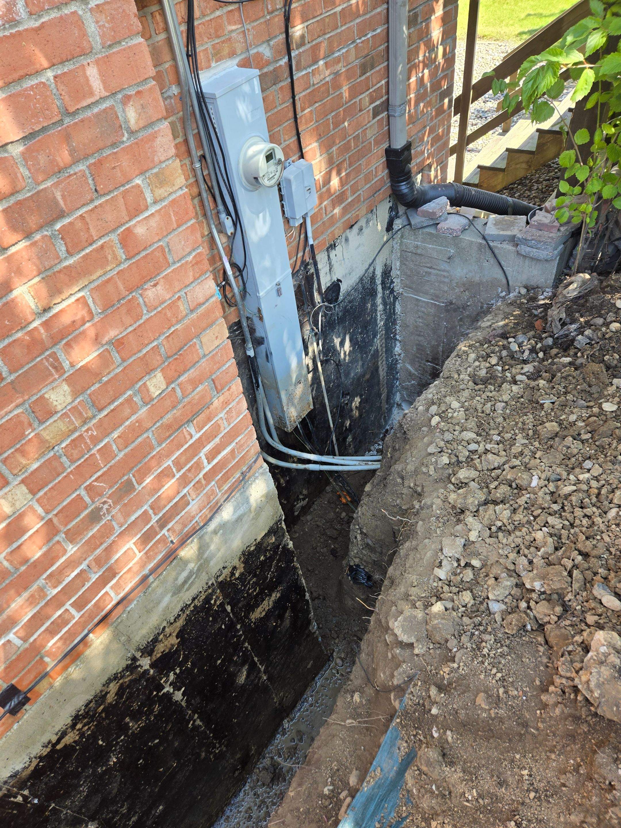 Complete Exterior Waterproofing Defense System by Allied Water Services