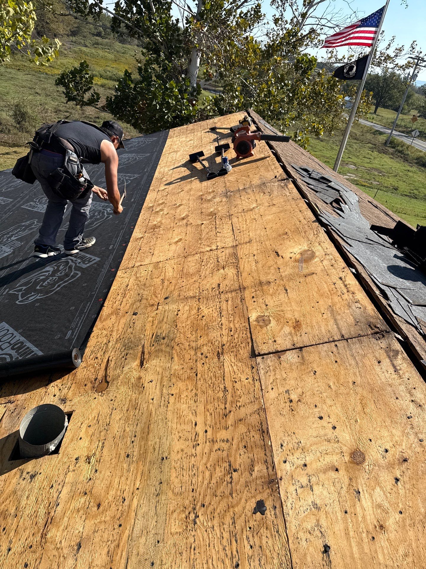 Blanco, OK USPS Roof replacement by In & Out Construction & Remodeling, LLC