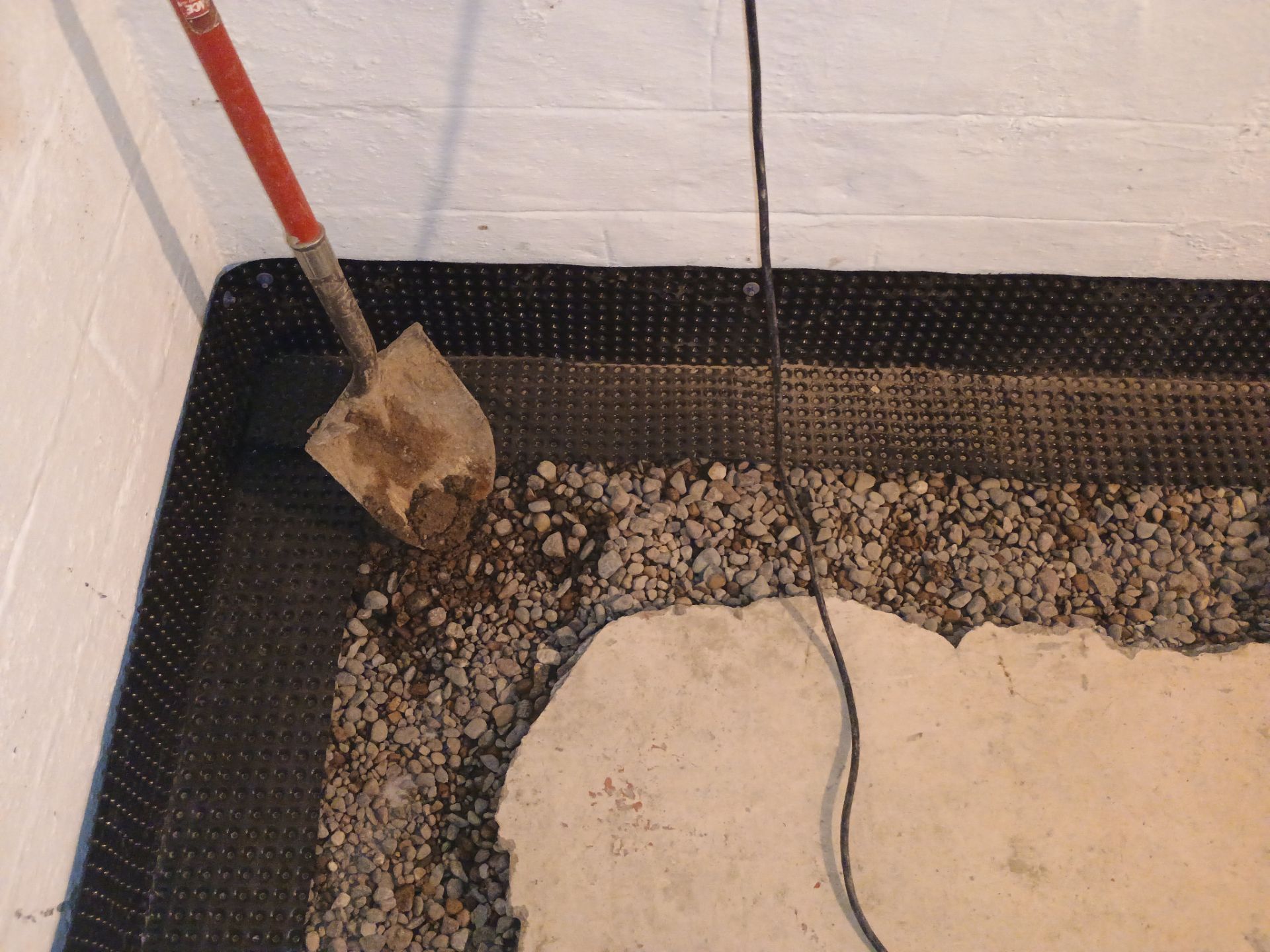 Another Drain Tile Project in the Books by Waterproofing Northeast