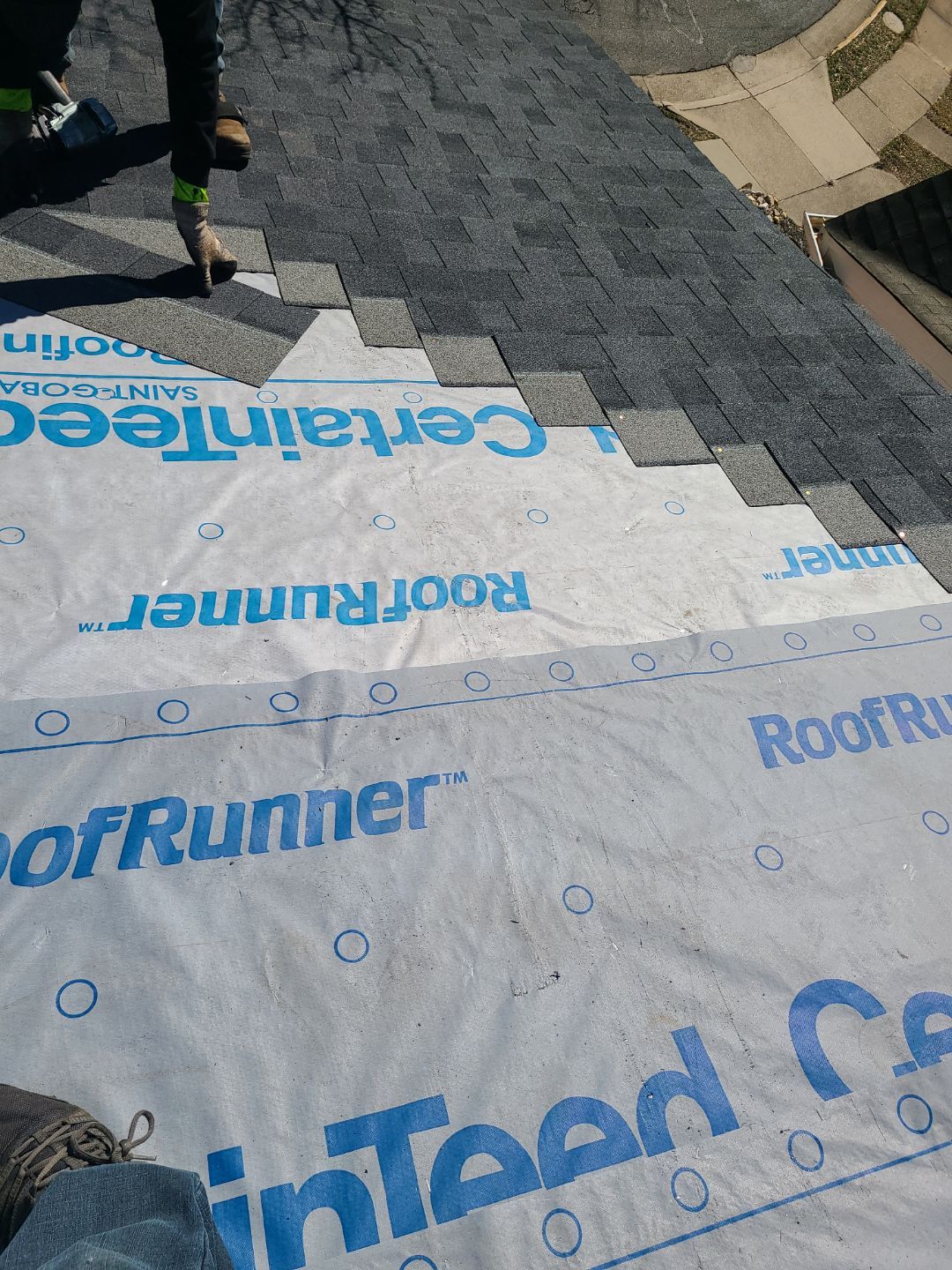 Burke: Residential Roof Replacement with CertainTeed Landmark Pro in Max Def Moire Black by RM Banning, Inc.