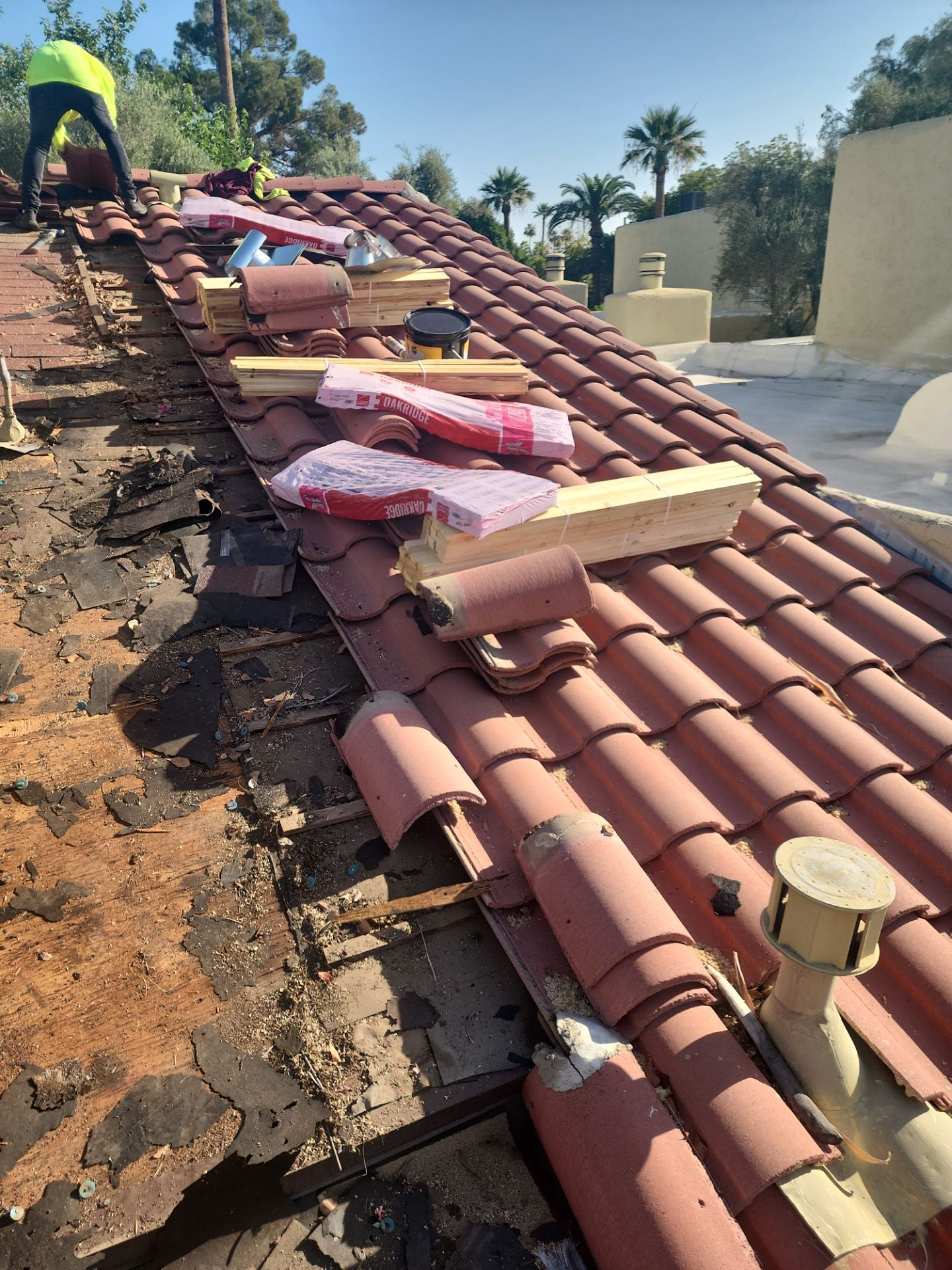 Spanish Red Concrete Tile by Reimagine Roofing