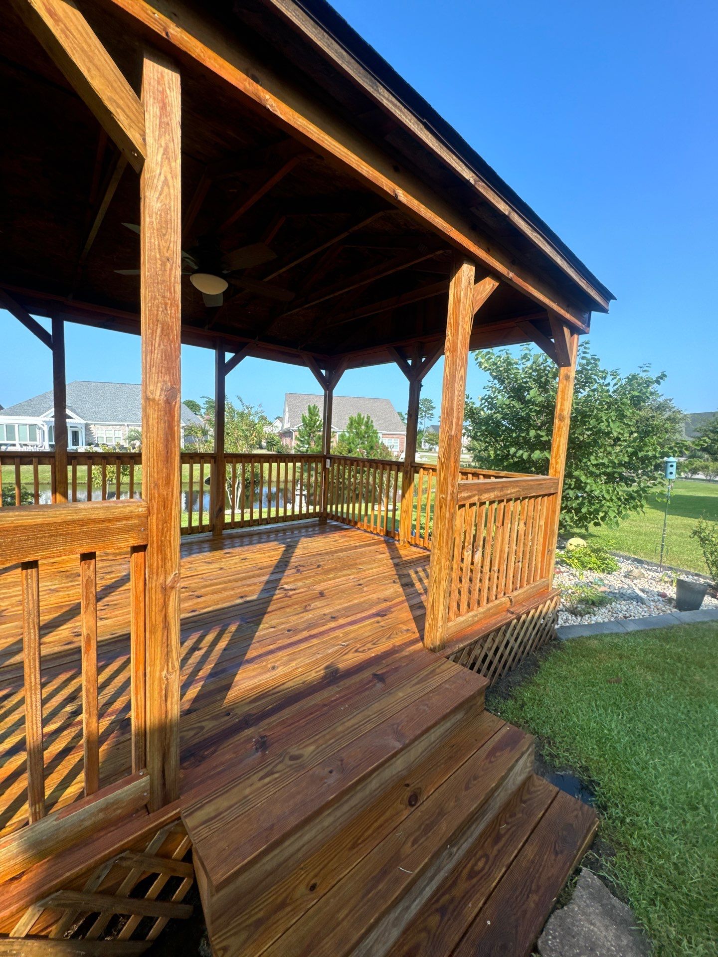 Gazebo using Wood Sealant by DuraSeal