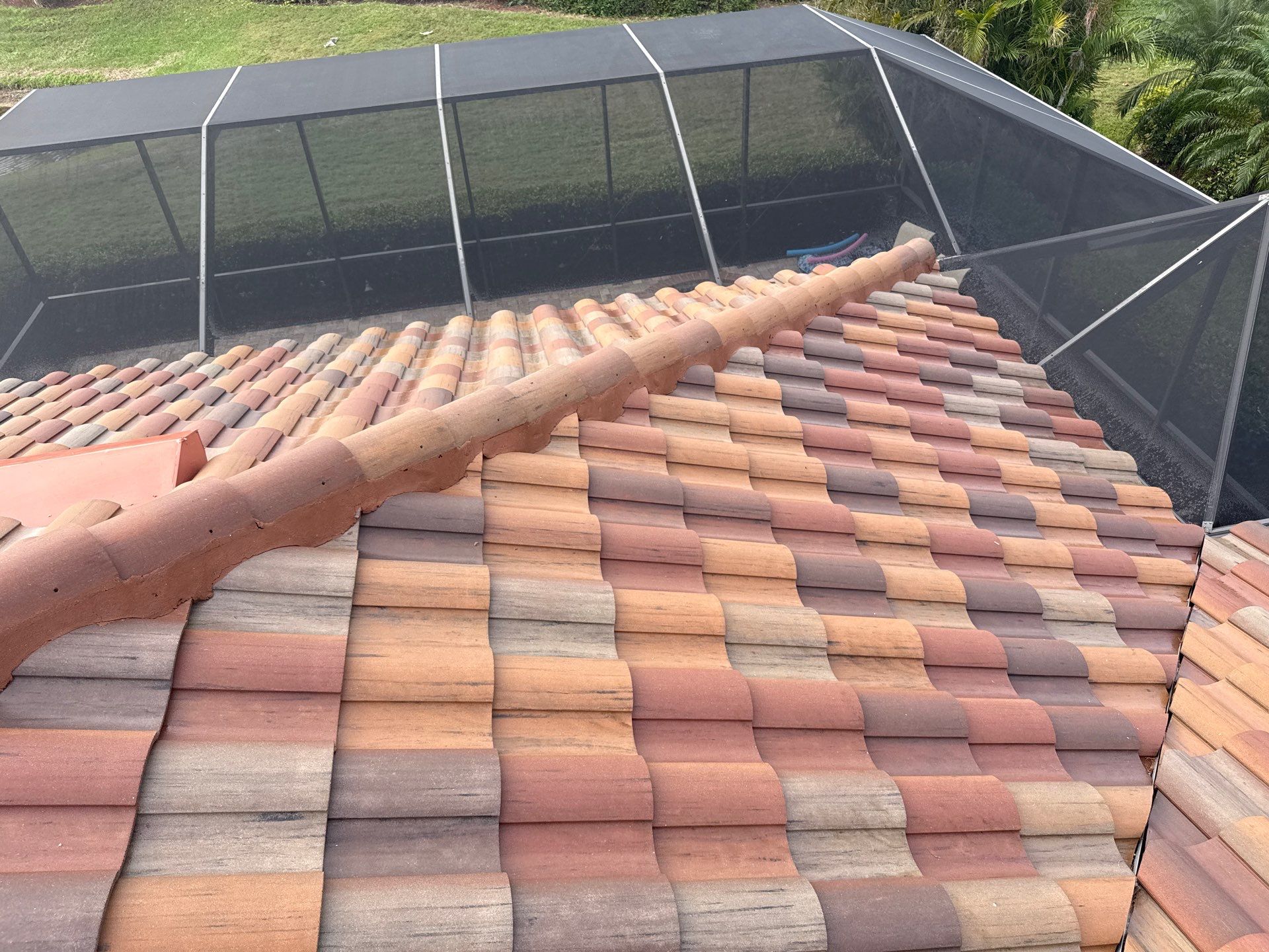 Paver Pool Deck, Driveway & Concrete Tile Roof Cleaning in River Strand, Bradenton, FL | Sunshine AquaWash by Sunshine AquaWash