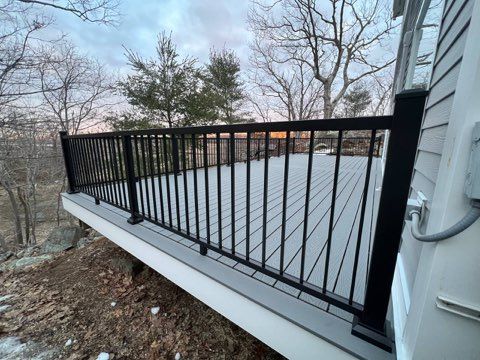Deck and Siding project in Gloucester, MA by UBrothers Construction