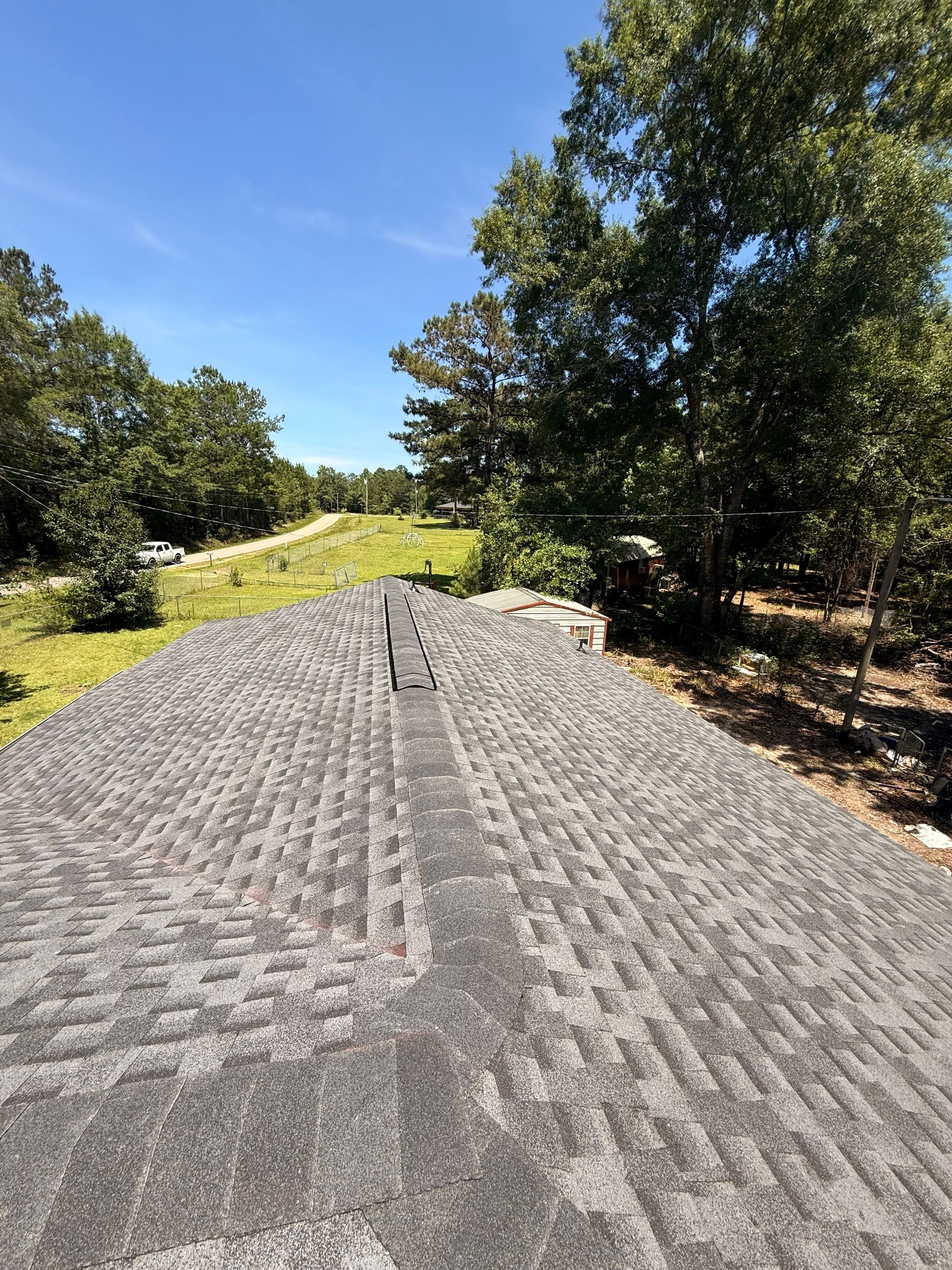 Full Architectural Shingle Roof Replacement Following Storm Damage in Wiggins by Frontline Roofing